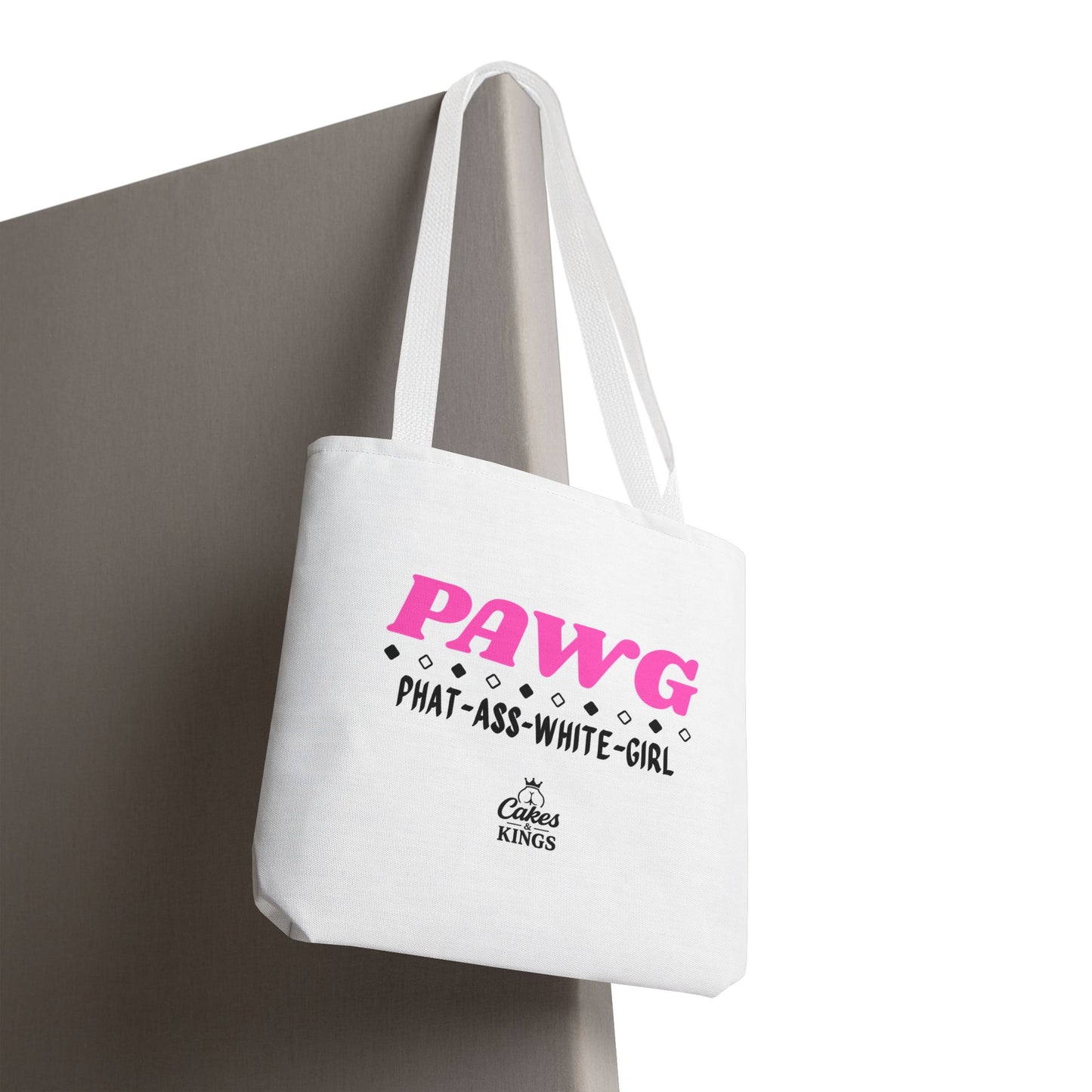 Trendy Tote Bag - PAWG Design, Fun Gift for Friends, Stylish Everyday Bag, Cute Travel Accessory, Perfect for Parties, Beach Day