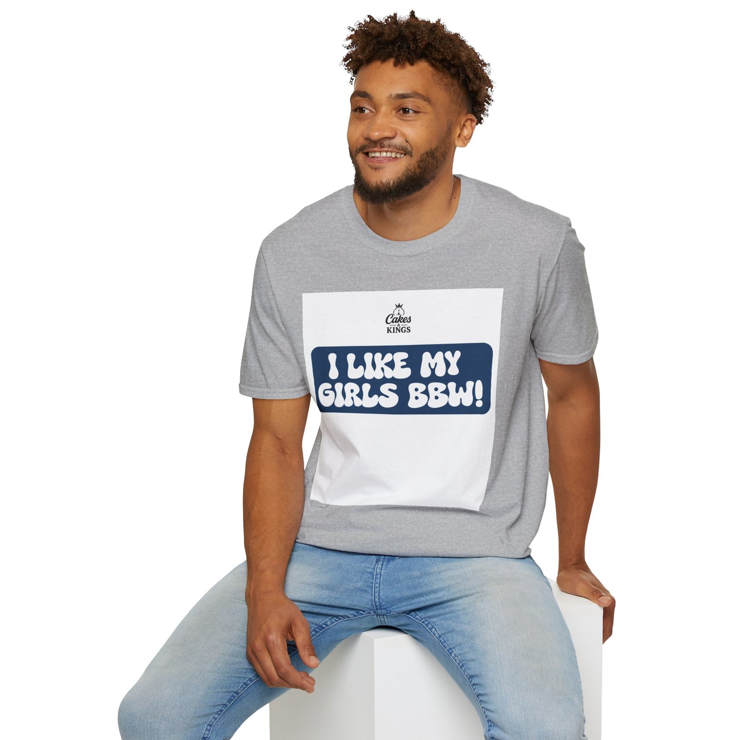 Funny BBW Love T-Shirt, Comfortable Casual Tee, Gift for Her, Plus Size Humor Top, Everyday Wear, Birthday Gift, Unisex Style