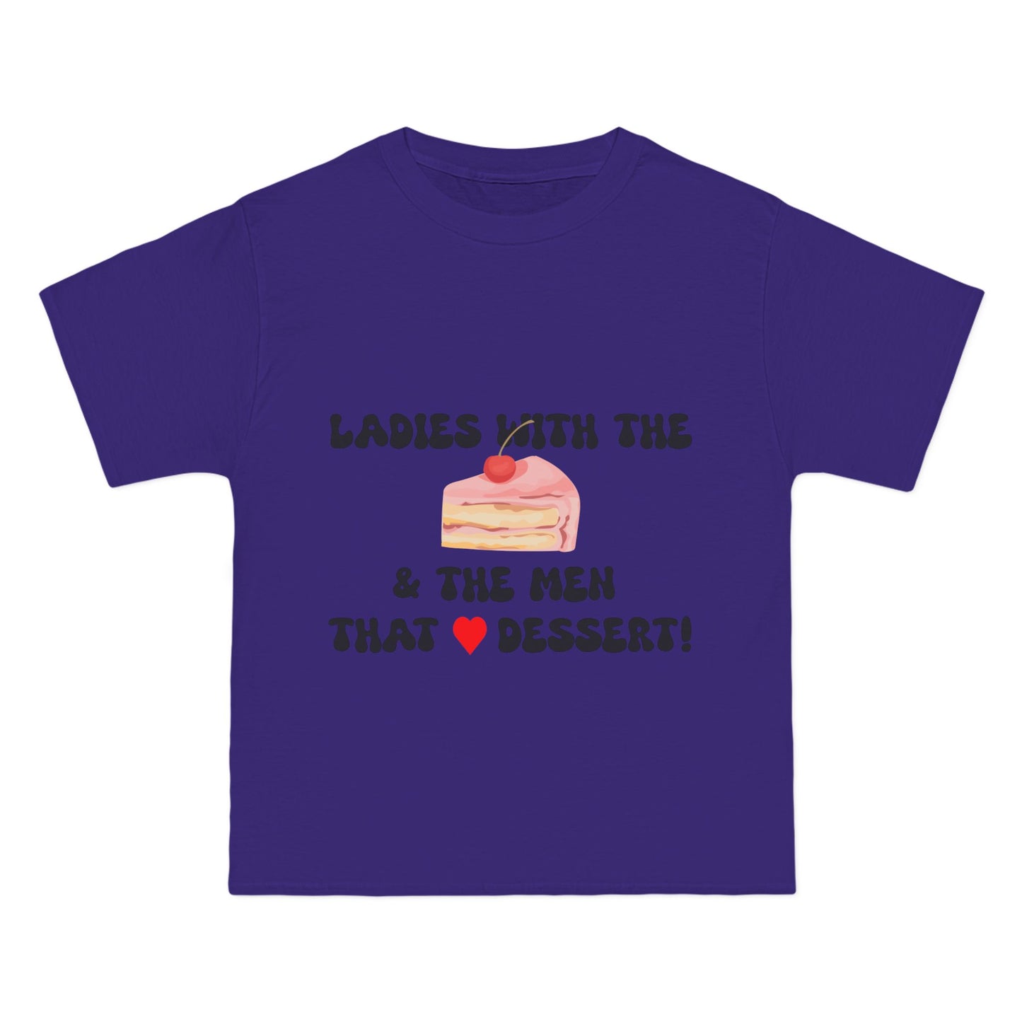 Love the Cakes T-Shirt | Curvy Women, BBW T-Shirt, Cute Casual Wear | Birthday Gift