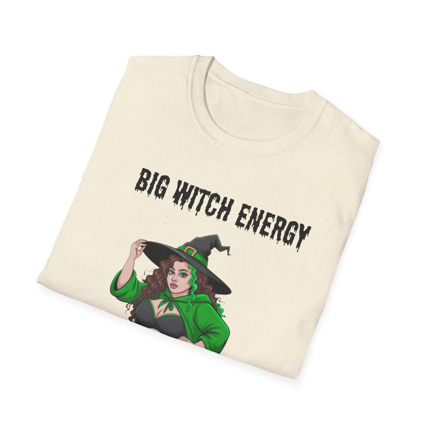 Big Witch Energy Unisex T-Shirt, Halloween Shirt, Witchy Tee, Gift for Her, Spooky Season Fun