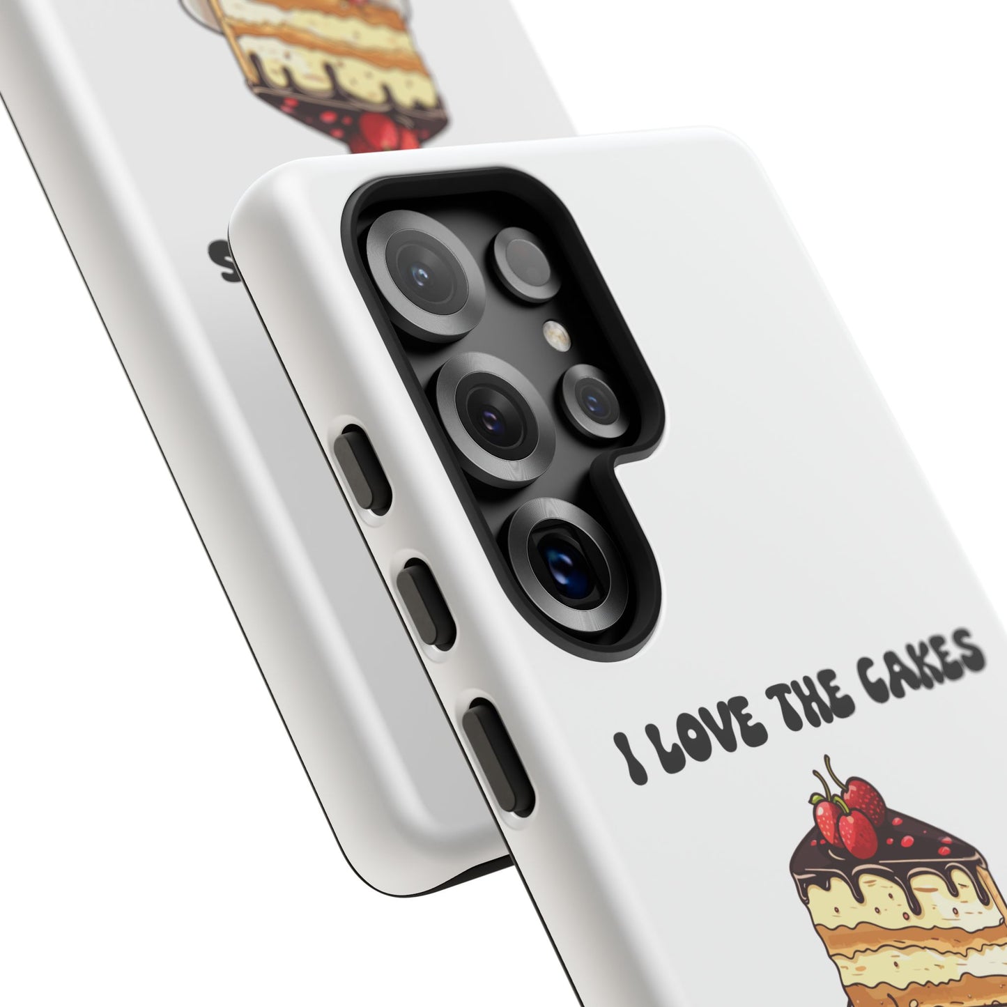 I Love the Cakes Phone Case, BBW Lover, Custom Tough Cases