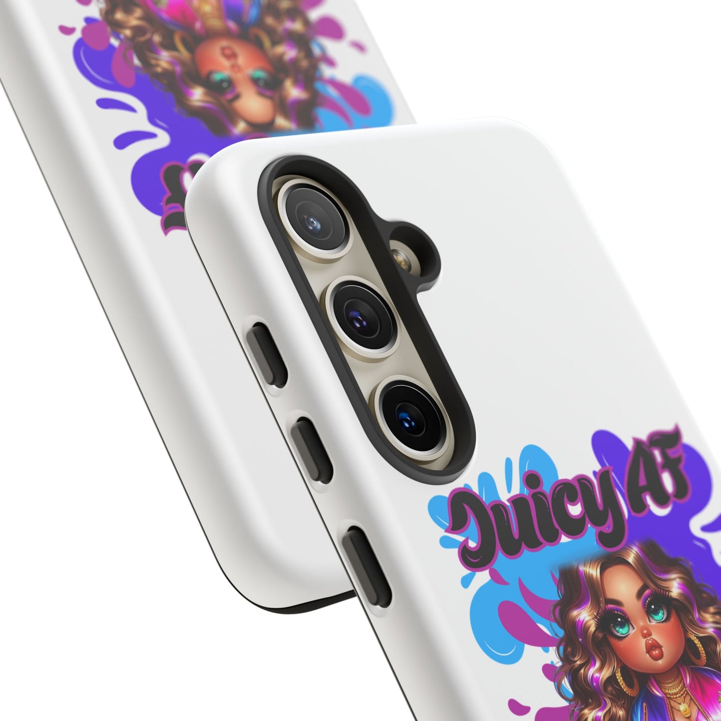 Juicy AF Phone Case, Trendy Phone Cover, Stylish Smartphone Accessory, Unique Gift for Her, Fun Pop Art Case