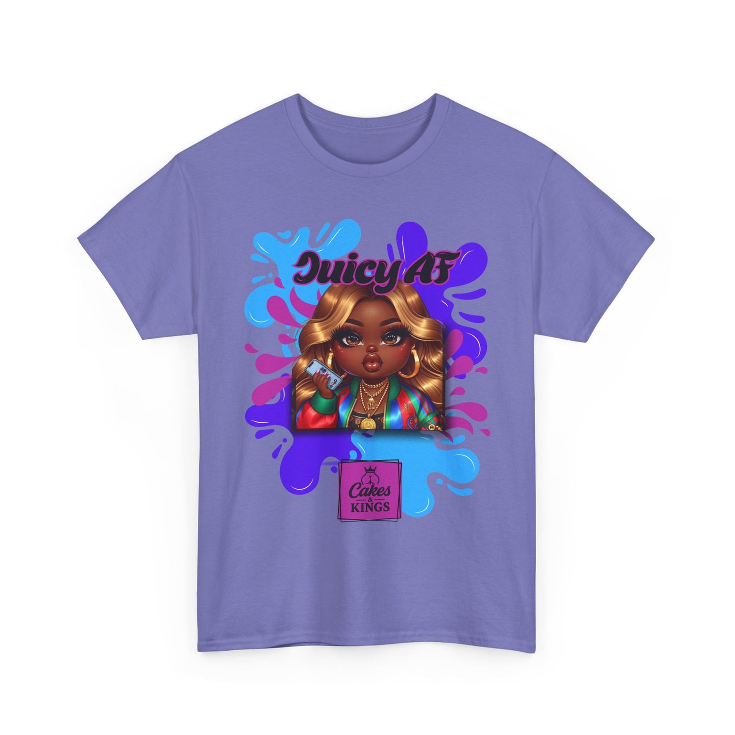Juicy AF Graphic Tee - Bold Fashion Statement, Unisex T-Shirt, Trendy Casual Wear, Gift for Friends, Summer Style