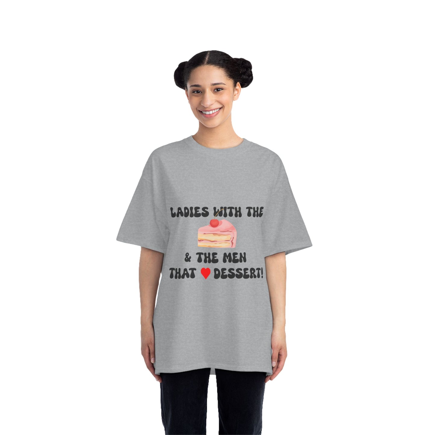 Love the Cakes T-Shirt | Curvy Women, BBW T-Shirt, Cute Casual Wear | Birthday Gift