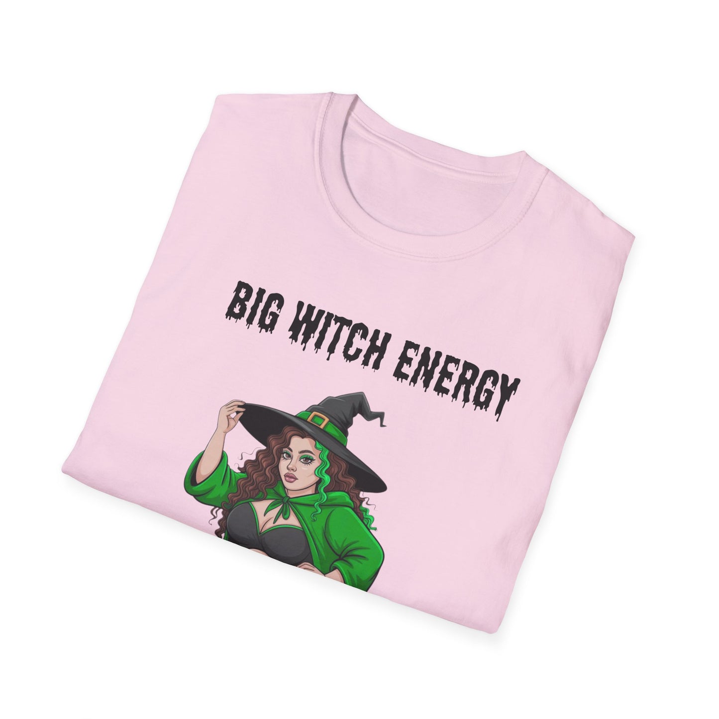 Big Witch Energy Unisex T-Shirt, Halloween Shirt, Witchy Tee, Gift for Her, Spooky Season Fun