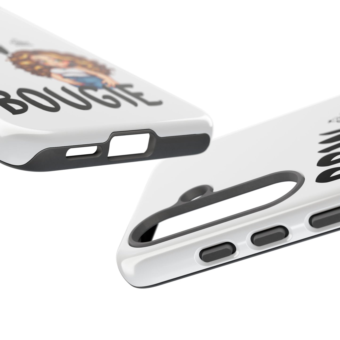 BBW & Bougie Phone Case, Cute Phone Cover for Plus Size Empowerment, Fun Gift for Friends, Motivational Case for Holidays
