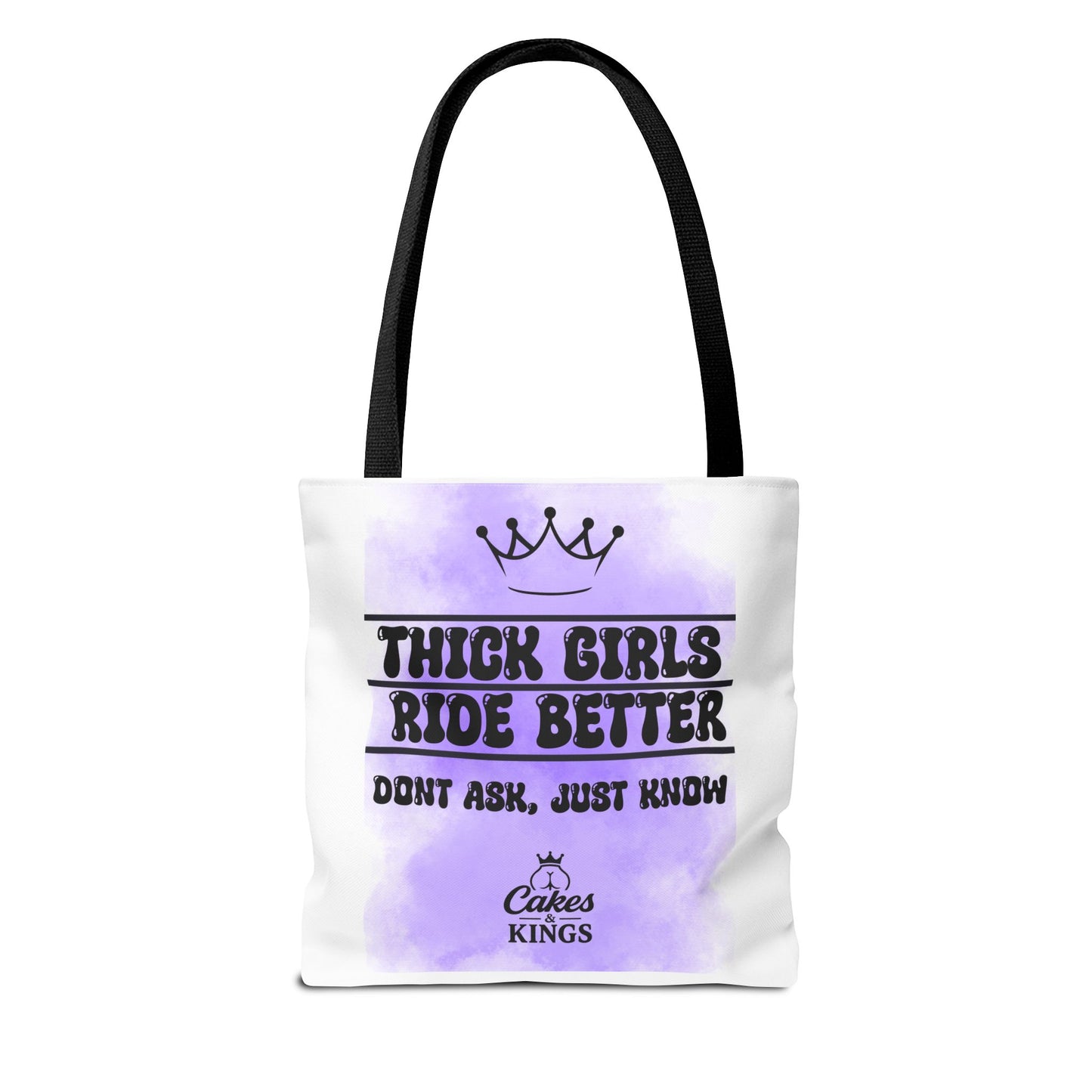 Thick Girls Tote Bag - Stylish Carryall for Empowerment, Self-Love, Shopping, Gifts, and Everyday Use
