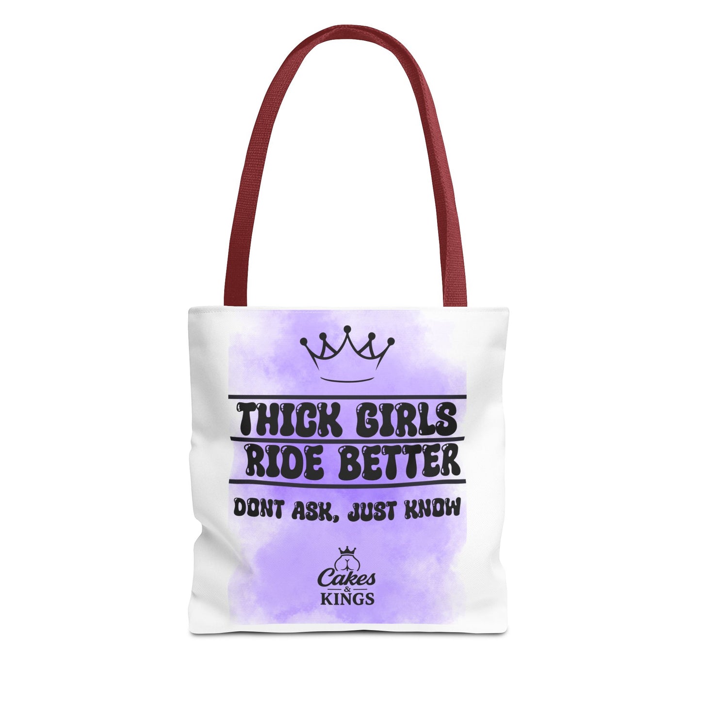 Thick Girls Tote Bag - Stylish Carryall for Empowerment, Self-Love, Shopping, Gifts, and Everyday Use