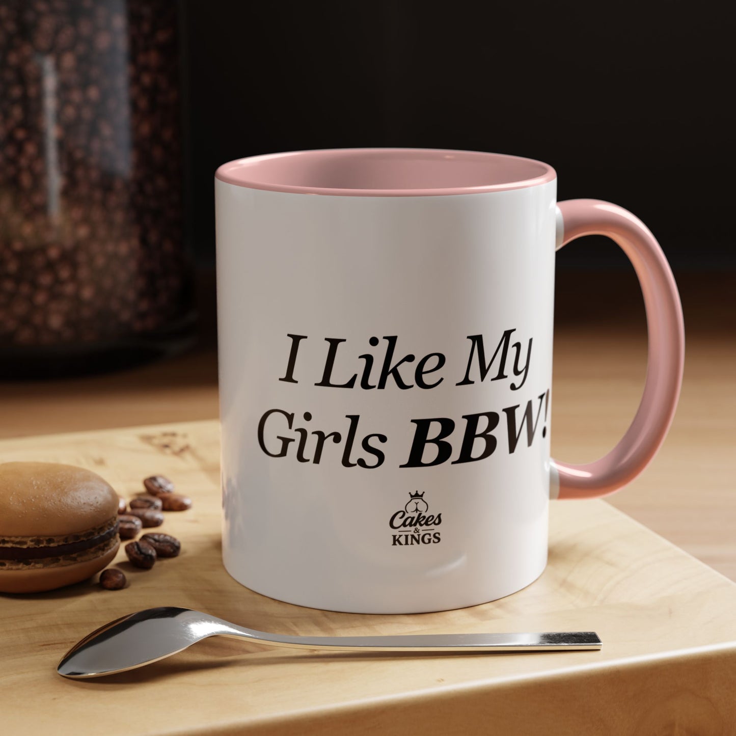 Funny Accent Coffee Mug - Perfect Gift for BBW Lovers, Funny Mugs for Friends, Coffee Cups for Home or Office