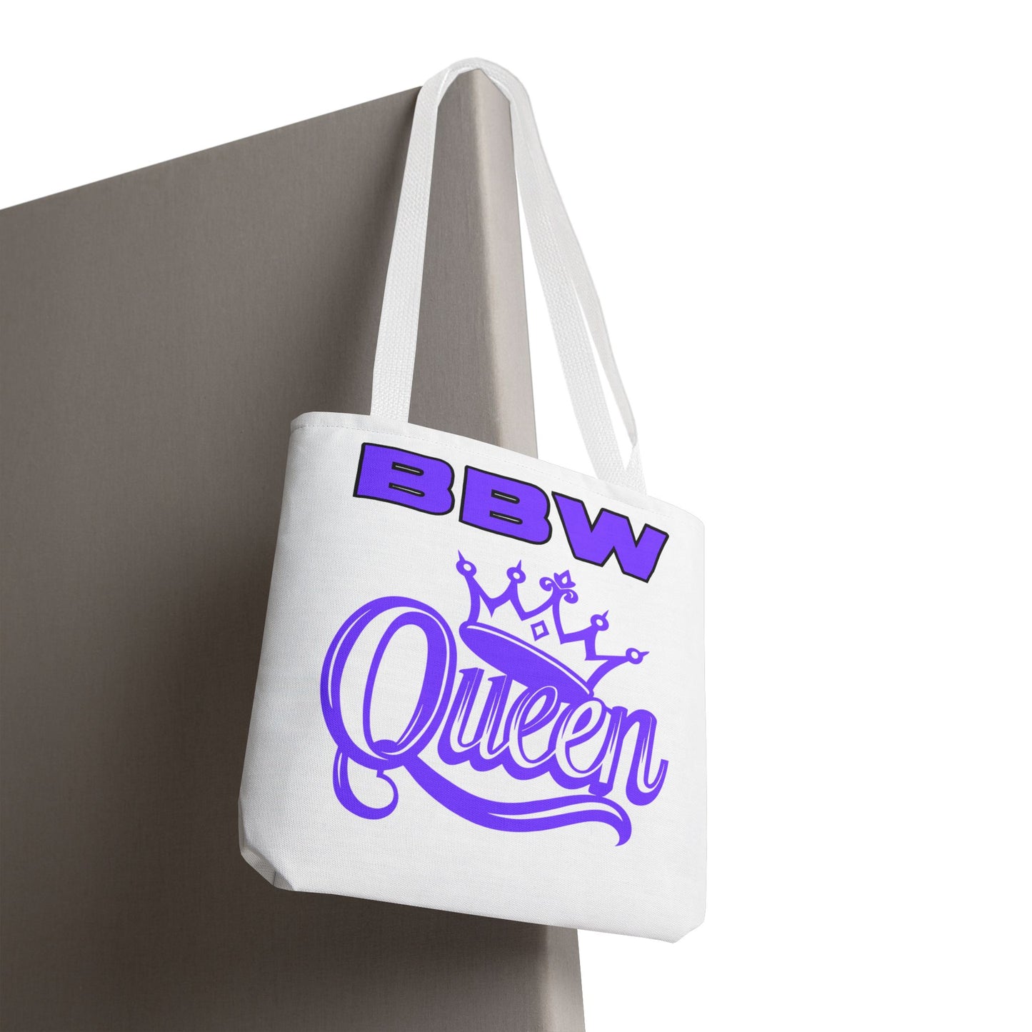BBW Queen Tote Bag - Stylish Carryall for BBW Lovers, Birthday Gifts,  Trendy Tote, Queen Accessories, Funny Bags
