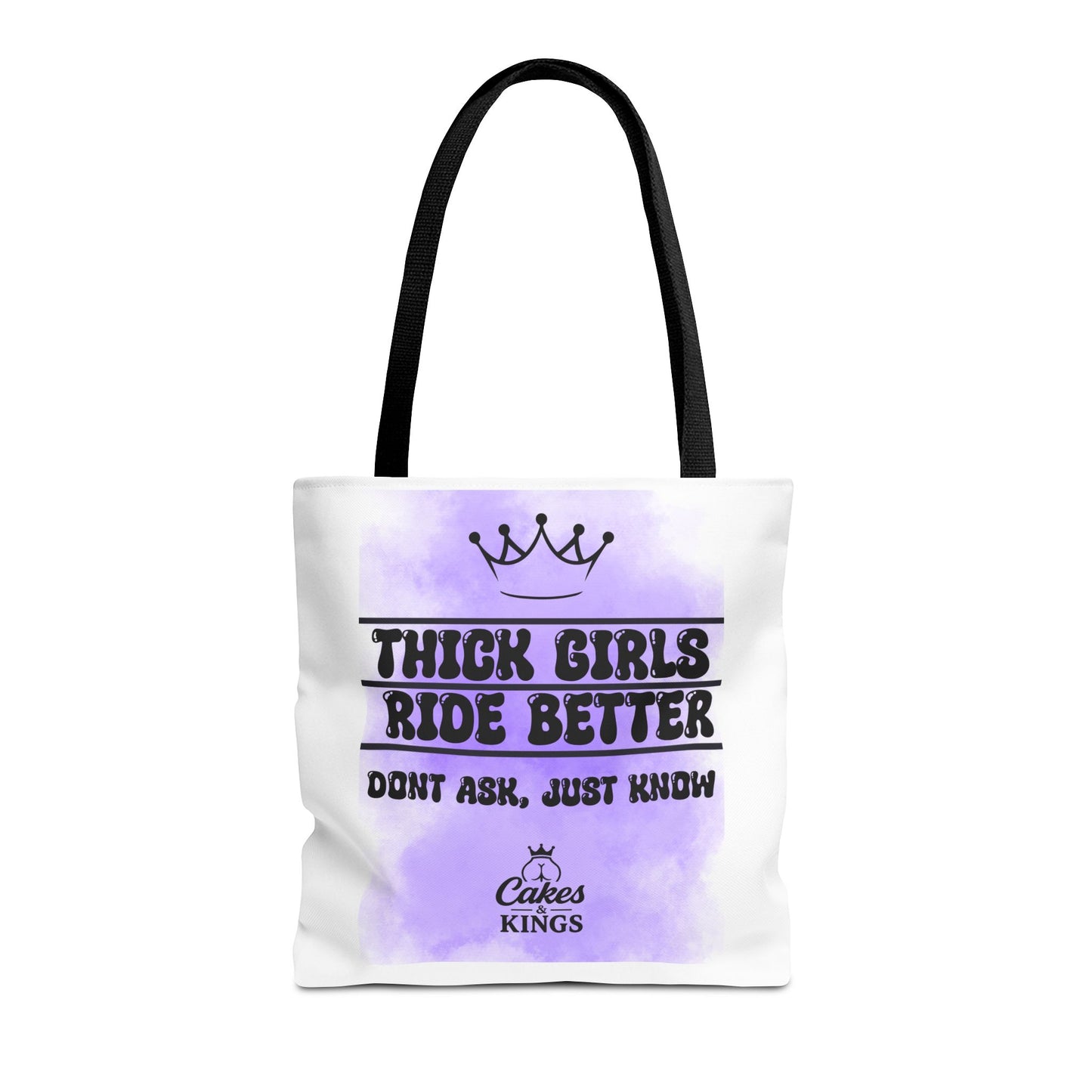 Thick Girls Tote Bag - Stylish Carryall for Empowerment, Self-Love, Shopping, Gifts, and Everyday Use