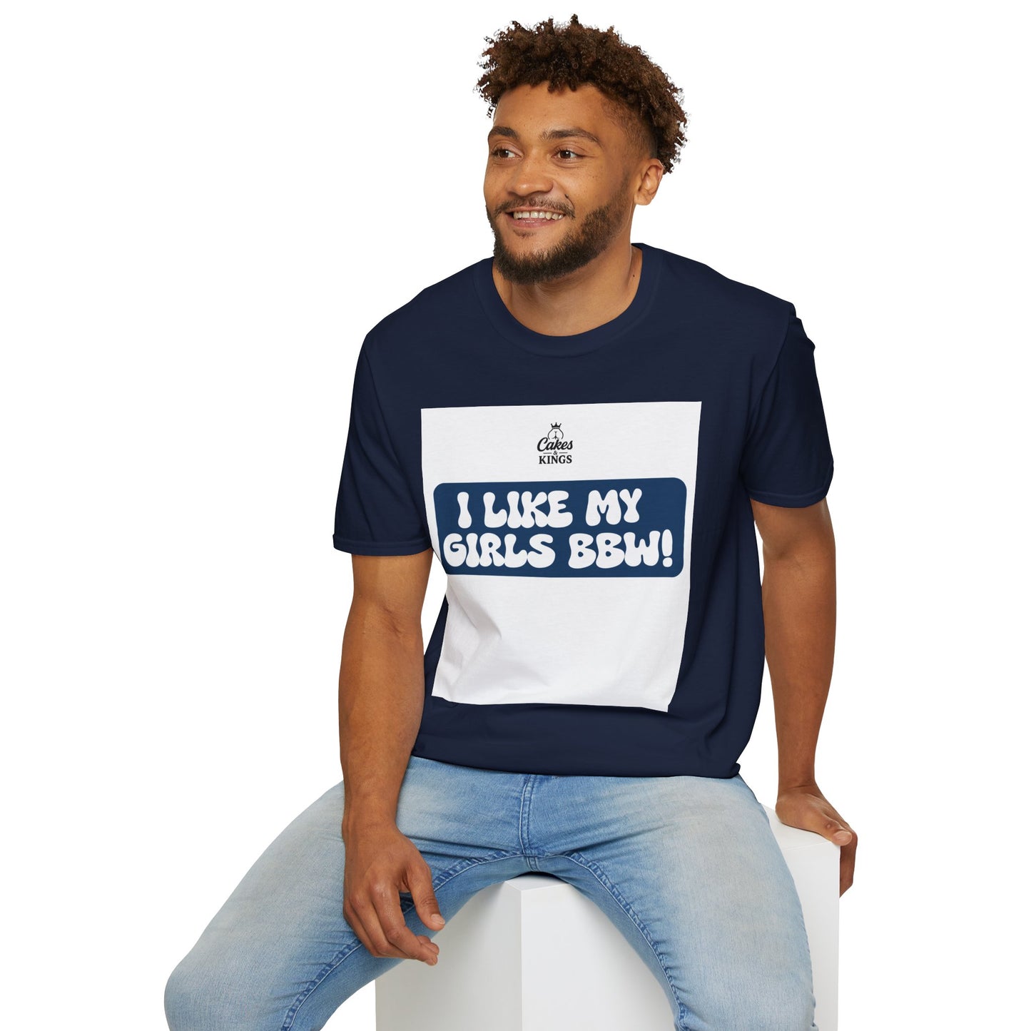 Funny BBW Love T-Shirt, Comfortable Casual Tee, Gift for Her, Plus Size Humor Top, Everyday Wear, Birthday Gift, Unisex Style