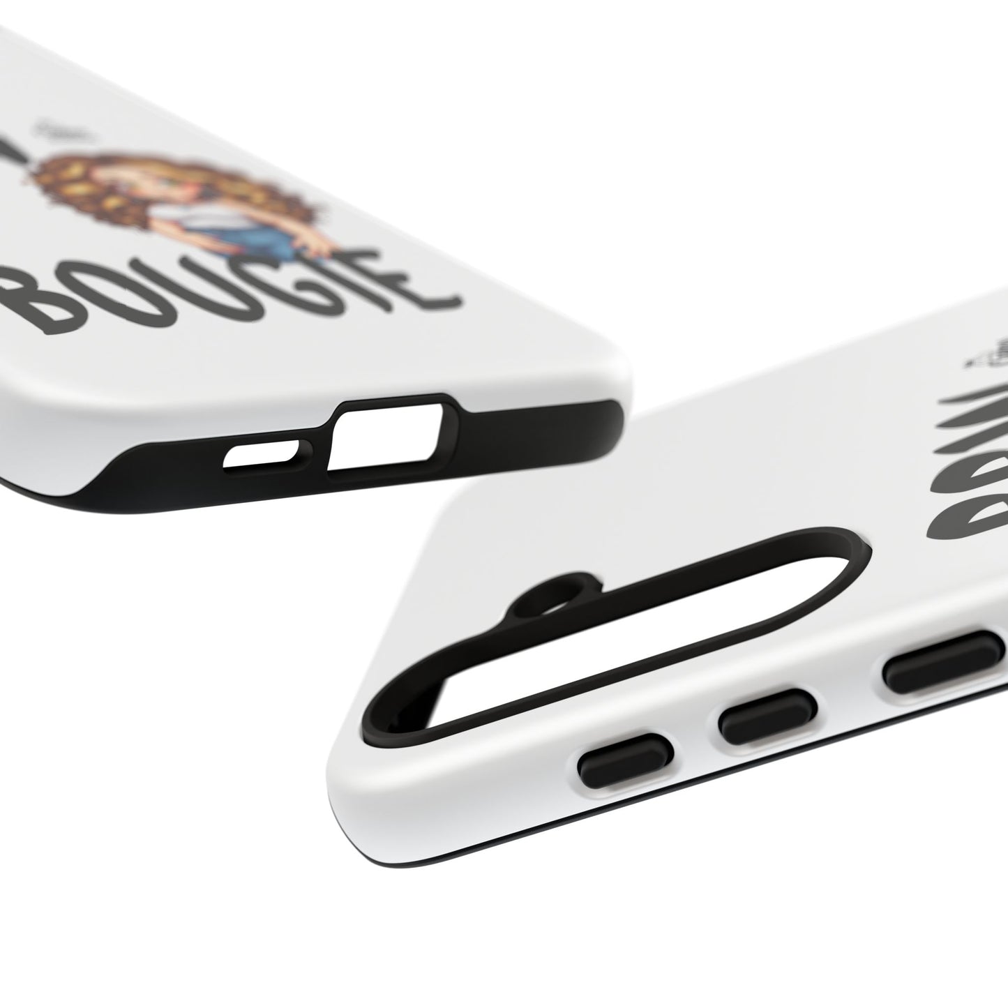 BBW & Bougie Phone Case, Cute Phone Cover for Plus Size Empowerment, Fun Gift for Friends, Motivational Case for Holidays