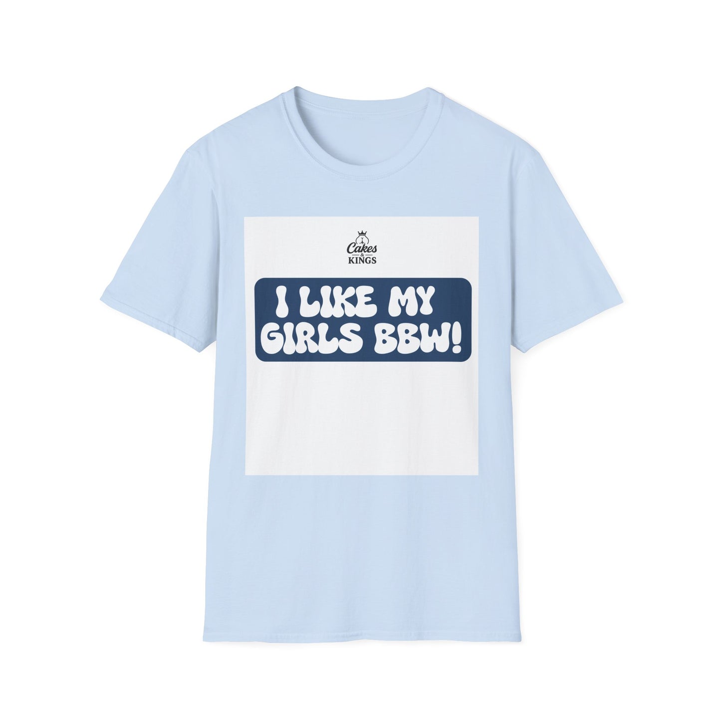 Funny BBW Love T-Shirt, Comfortable Casual Tee, Gift for Her, Plus Size Humor Top, Everyday Wear, Birthday Gift, Unisex Style