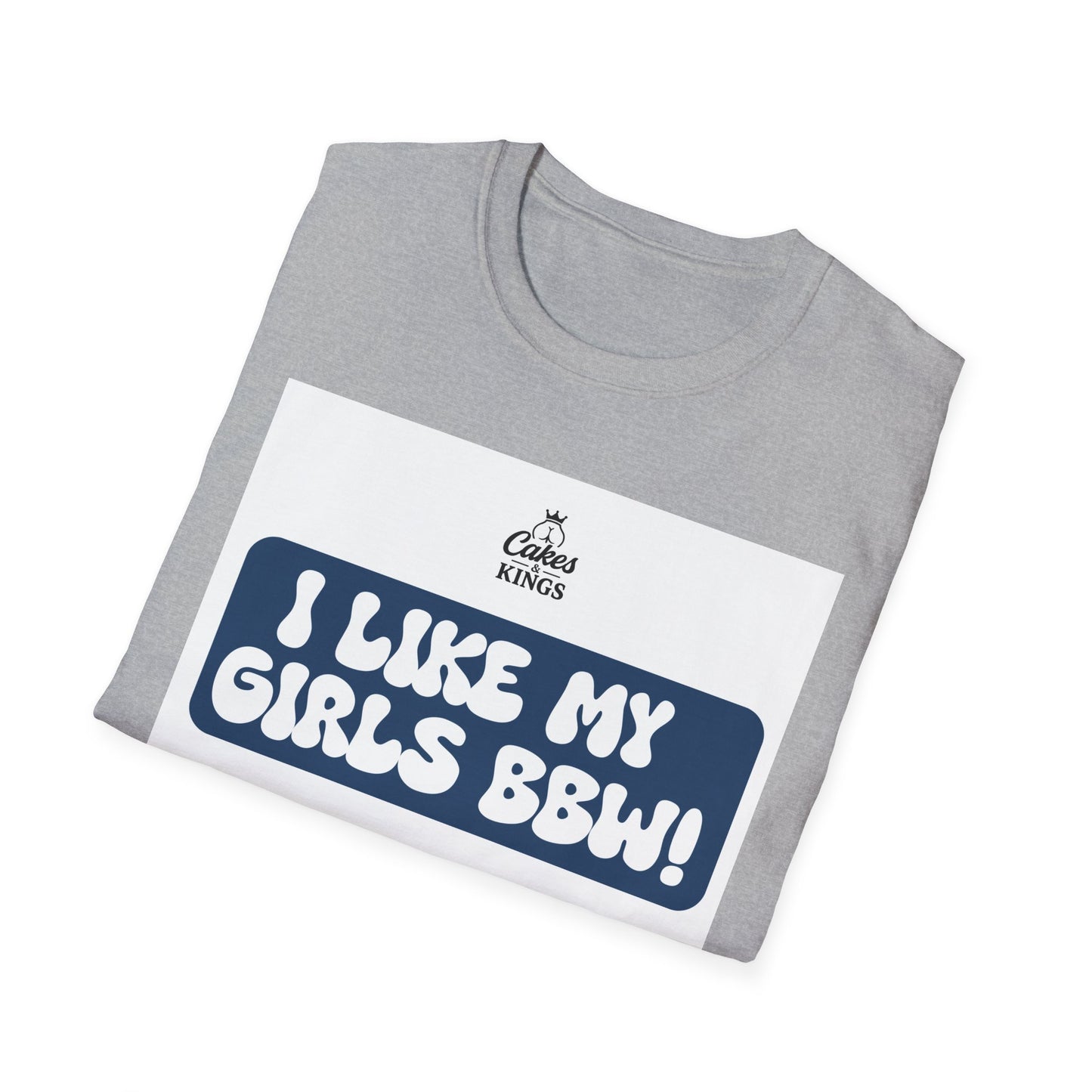 Funny BBW Love T-Shirt, Comfortable Casual Tee, Gift for Her, Plus Size Humor Top, Everyday Wear, Birthday Gift, Unisex Style