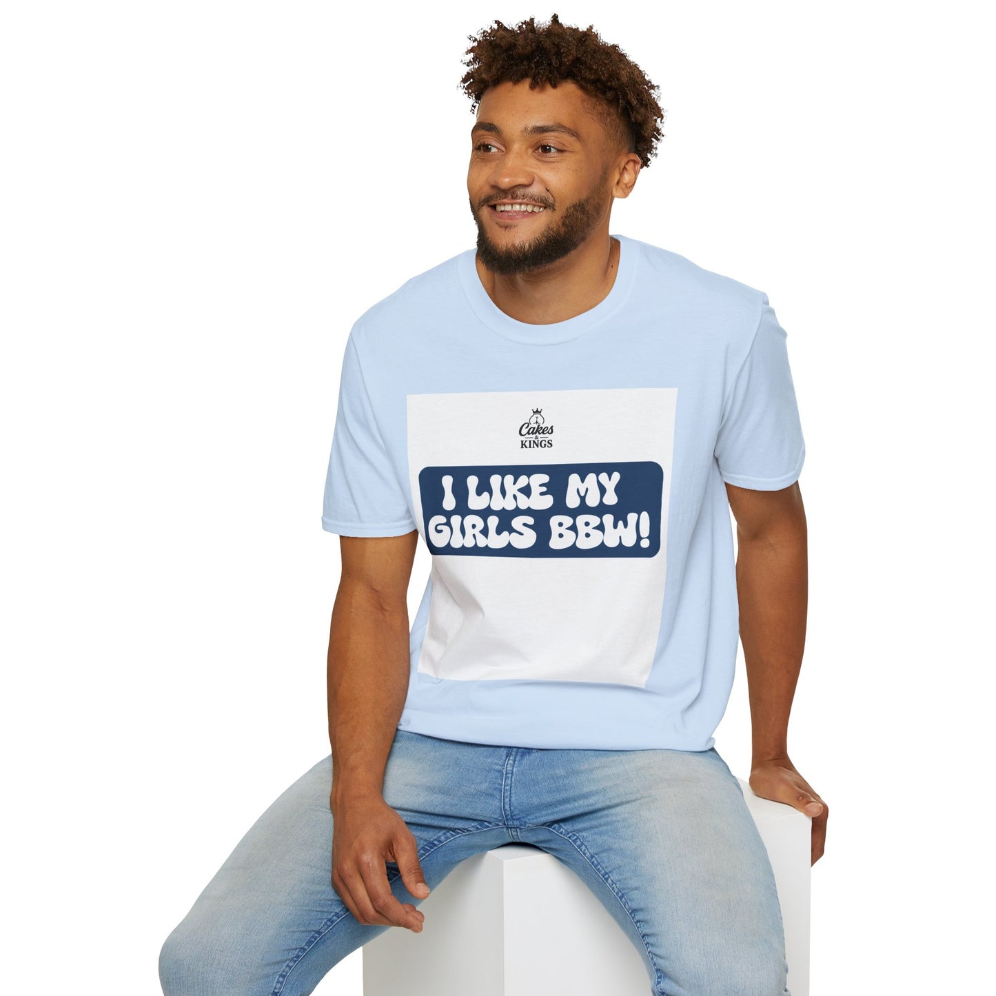 Funny BBW Love T-Shirt, Comfortable Casual Tee, Gift for Her, Plus Size Humor Top, Everyday Wear, Birthday Gift, Unisex Style