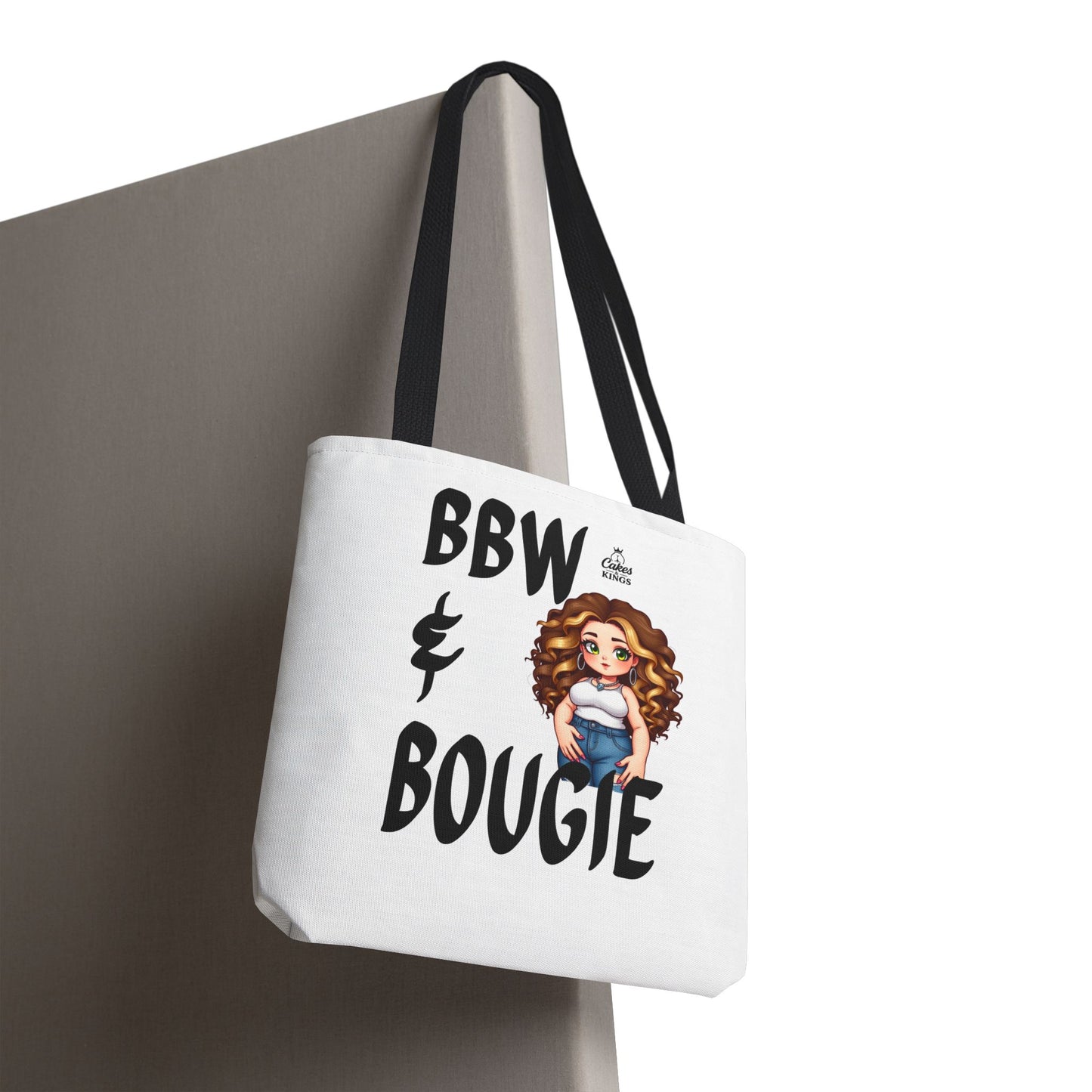 Chic BBW & Bougie Tote Bag for Everyday Use, Stylish Shopping, Gift for Her, Fashion Accessory, Cute Graphic Bag