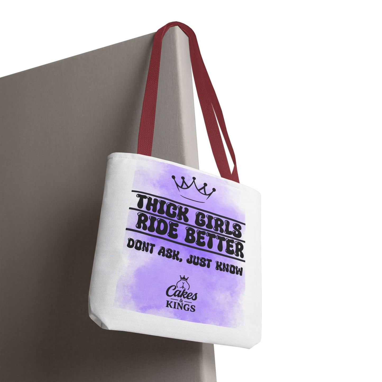 Thick Girls Tote Bag - Stylish Carryall for Empowerment, Self-Love, Shopping, Gifts, and Everyday Use
