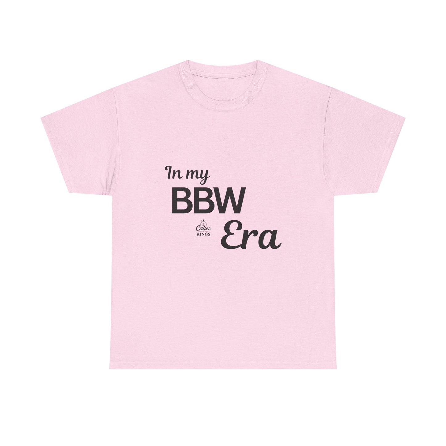 Unisex Cotton Tee - 'In my BBW Era' Shirt, Casual Fashion, Plus Size Apparel, Gift for Body Positivity, Trendy Outfit