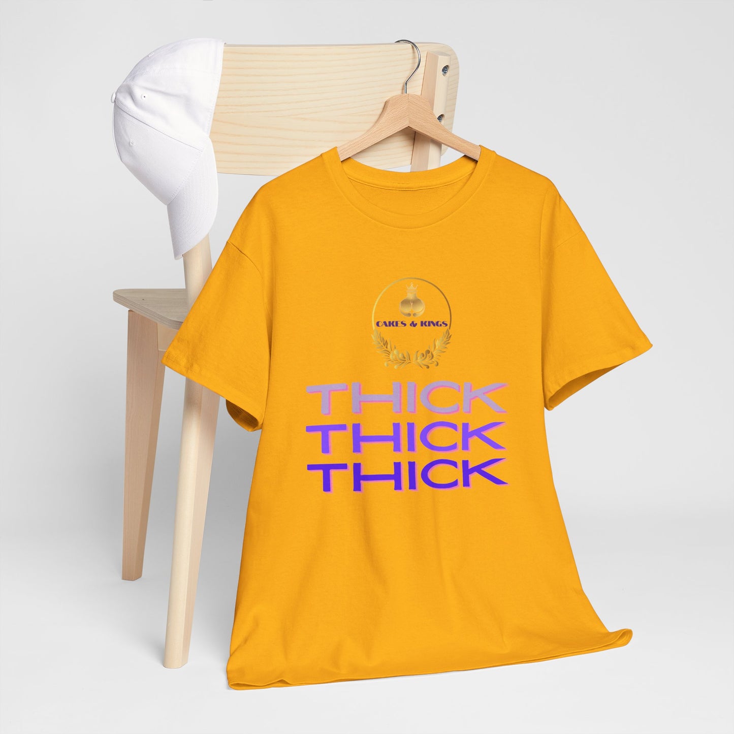 Thick Vibes Unisex Tee for Bold Statements, Casual Wear, Gift for Friends, Birthday Celebrations, Streetwear Style