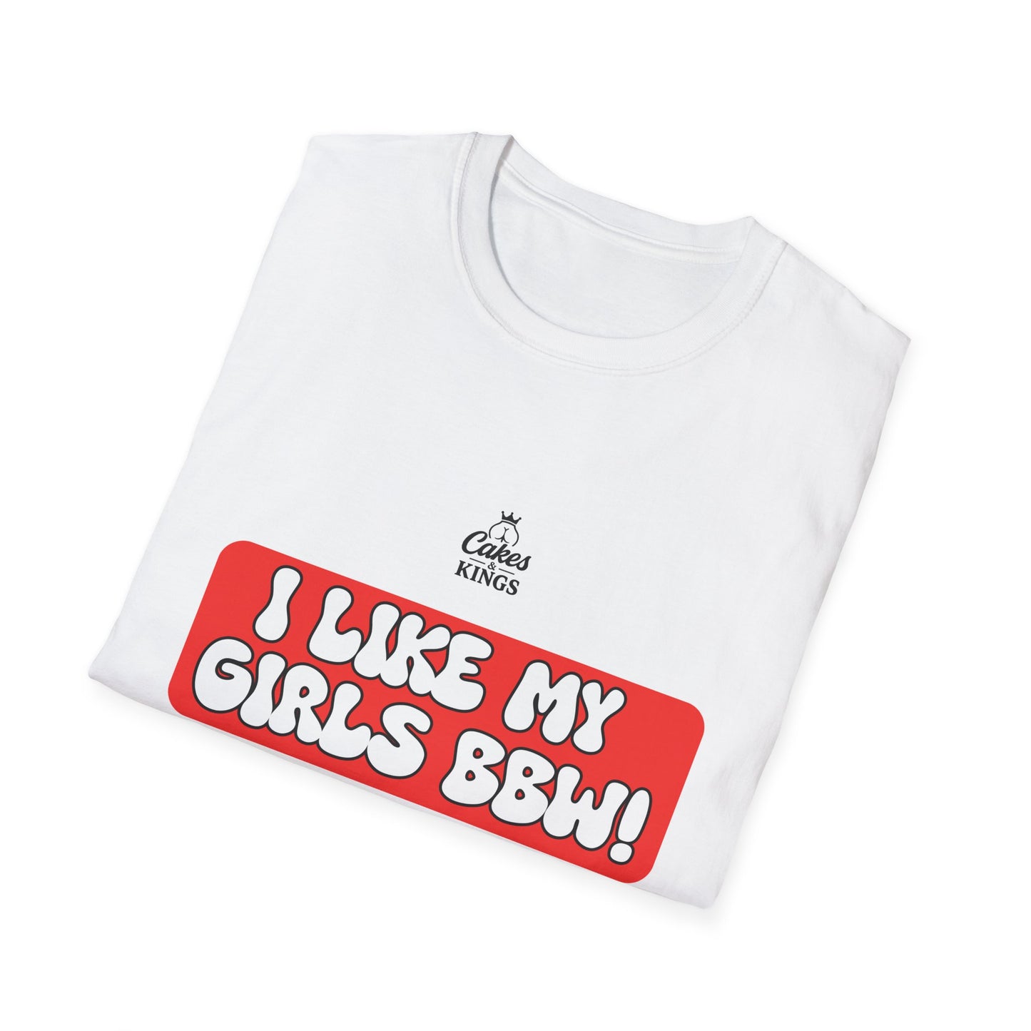 Fun and Playful Unisex Softstyle T-Shirt - 'I Like My Girls BBW' | Casual Wear, Gift for Friends, Humor Tee, Pride Celebration, [...]