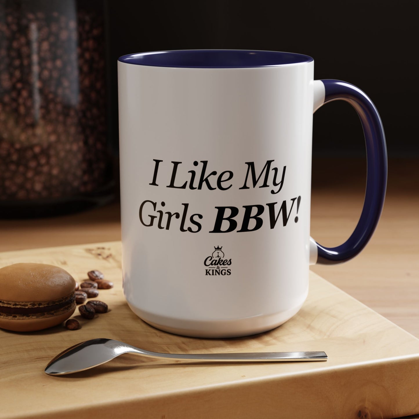 Funny Accent Coffee Mug - Perfect Gift for BBW Lovers, Funny Mugs for Friends, Coffee Cups for Home or Office