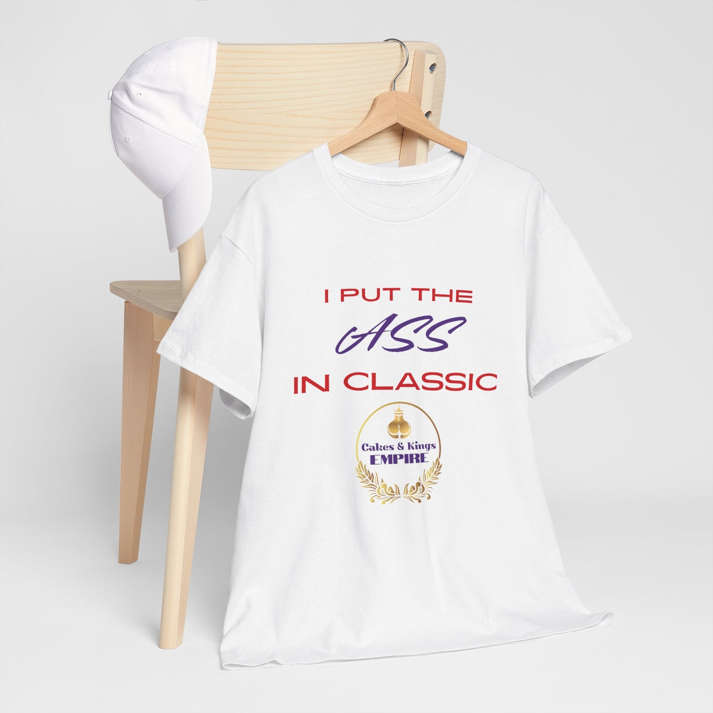Unisex Heavy Cotton Tee - I Put the Sass in Classic, Casual Style, Gift for Friends, Trendy T-Shirt, Everyday Wear, Unique Apparel