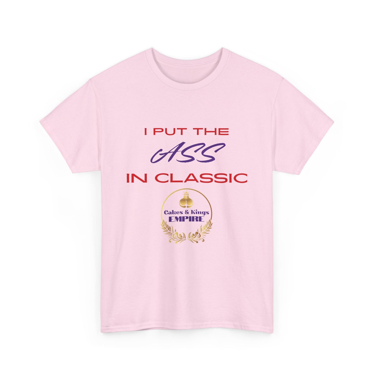 Unisex Heavy Cotton Tee - I Put the Sass in Classic, Casual Style, Gift for Friends, Trendy T-Shirt, Everyday Wear, Unique Apparel