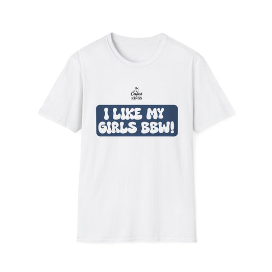 Funny BBW Love T-Shirt, Comfortable Casual Tee, Gift for Her, Plus Size Humor Top, Everyday Wear, Birthday Gift, Unisex Style