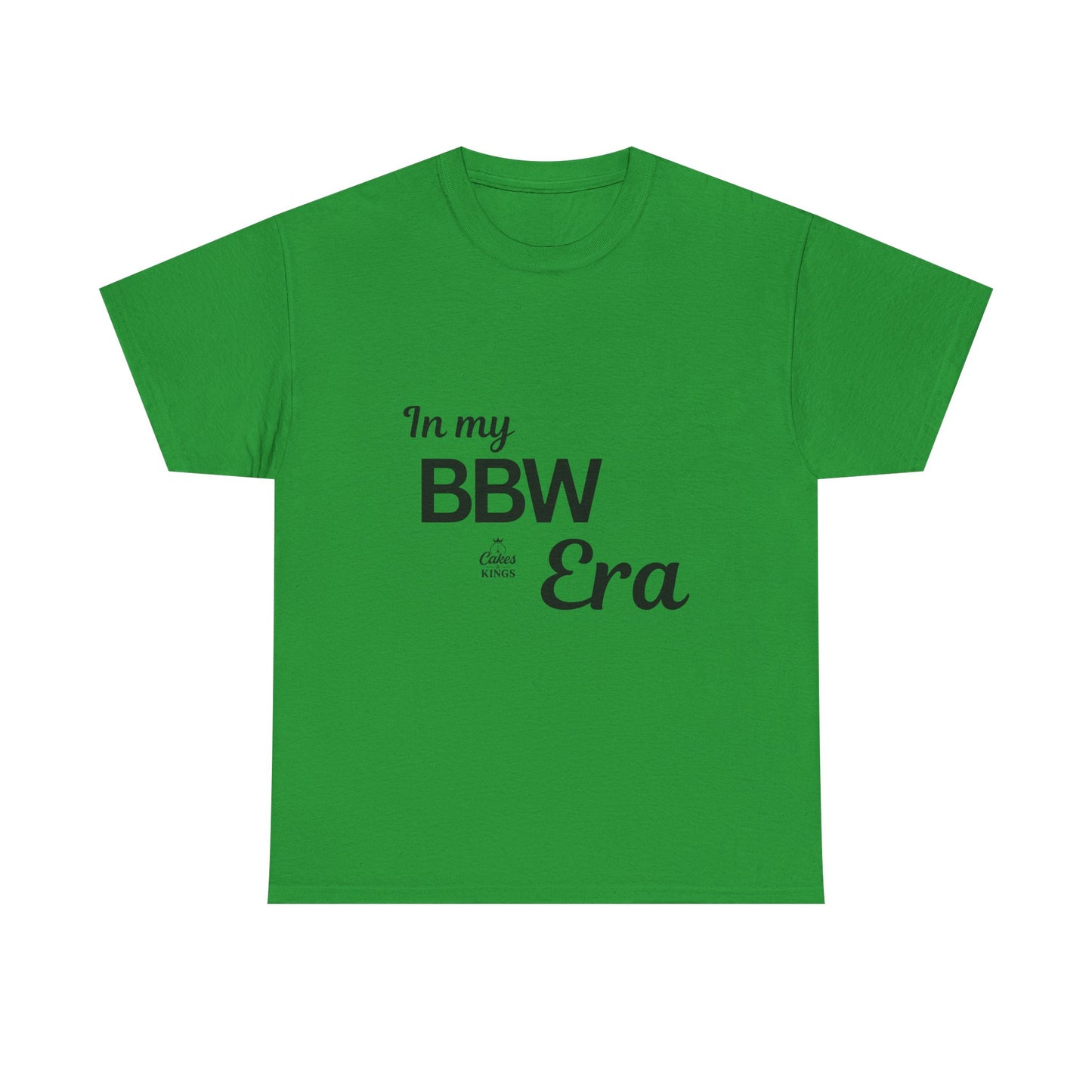 Unisex Cotton Tee - 'In my BBW Era' Shirt, Casual Fashion, Plus Size Apparel, Gift for Body Positivity, Trendy Outfit