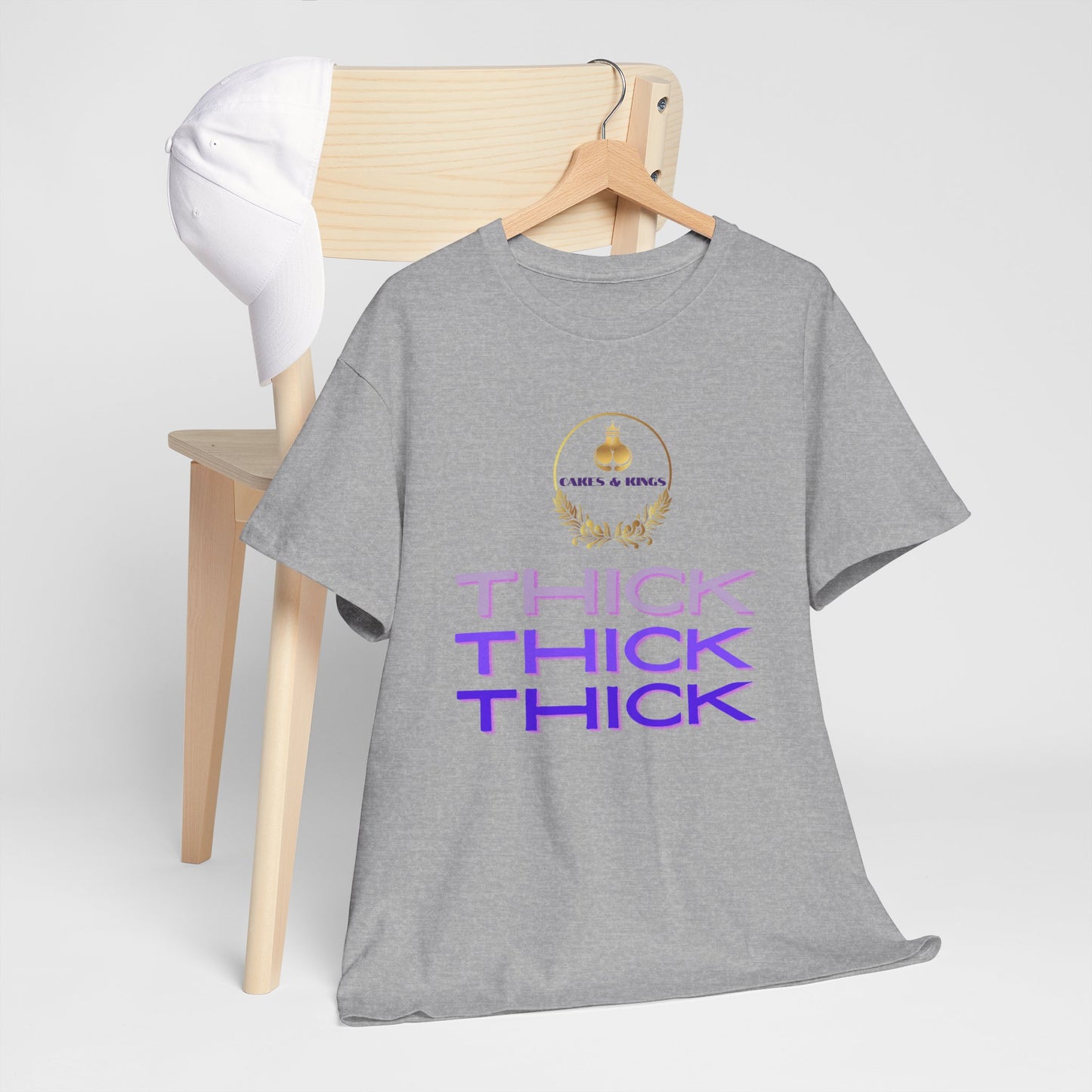 Thick Vibes Unisex Tee for Bold Statements, Casual Wear, Gift for Friends, Birthday Celebrations, Streetwear Style