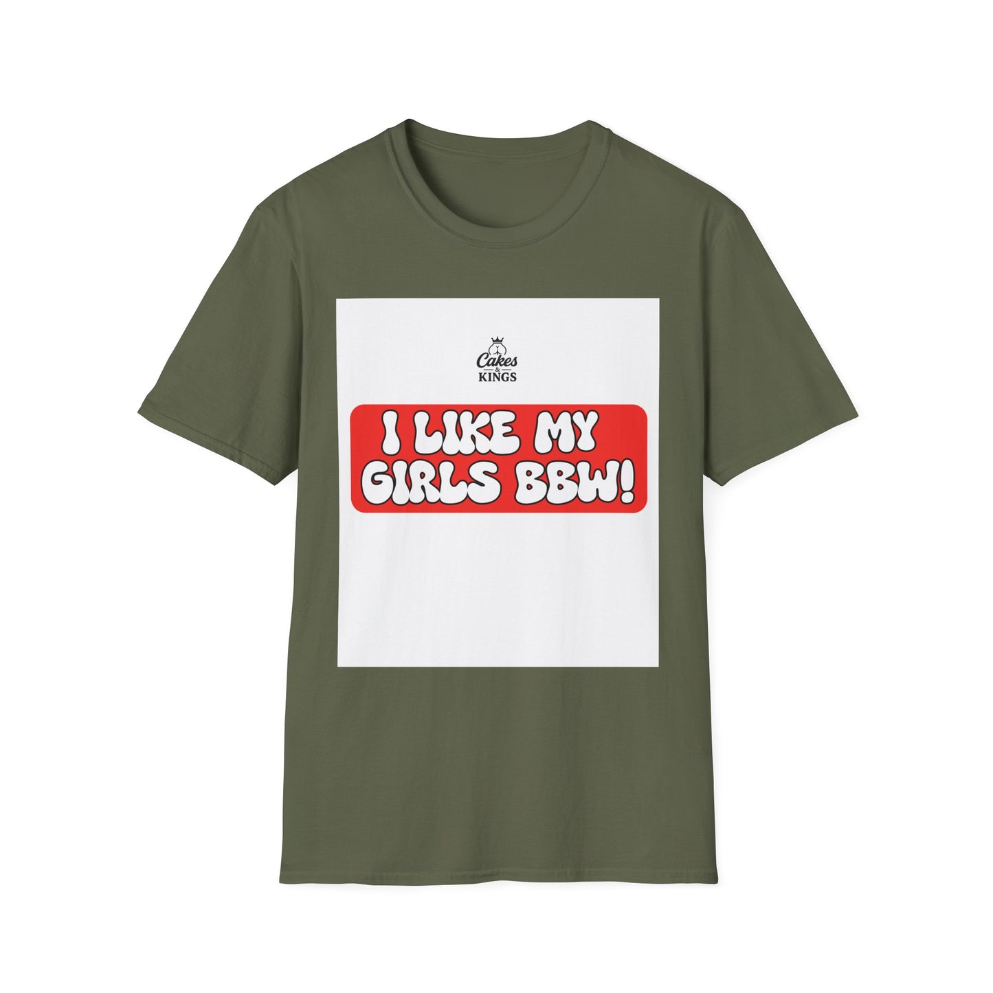 Fun and Playful Unisex Softstyle T-Shirt - 'I Like My Girls BBW' | Casual Wear, Gift for Friends, Humor Tee, Pride Celebration, [...]