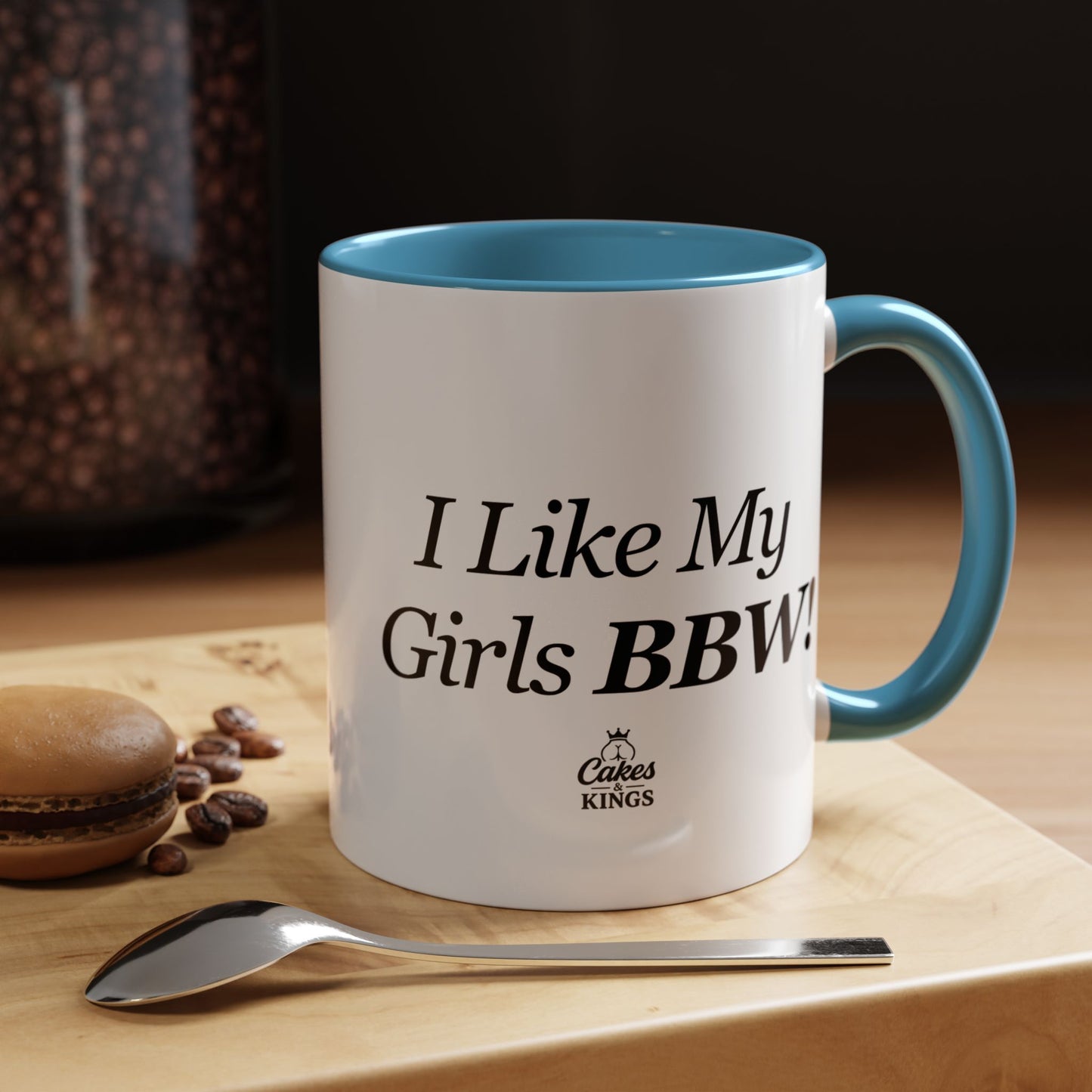 Funny Accent Coffee Mug - Perfect Gift for BBW Lovers, Funny Mugs for Friends, Coffee Cups for Home or Office