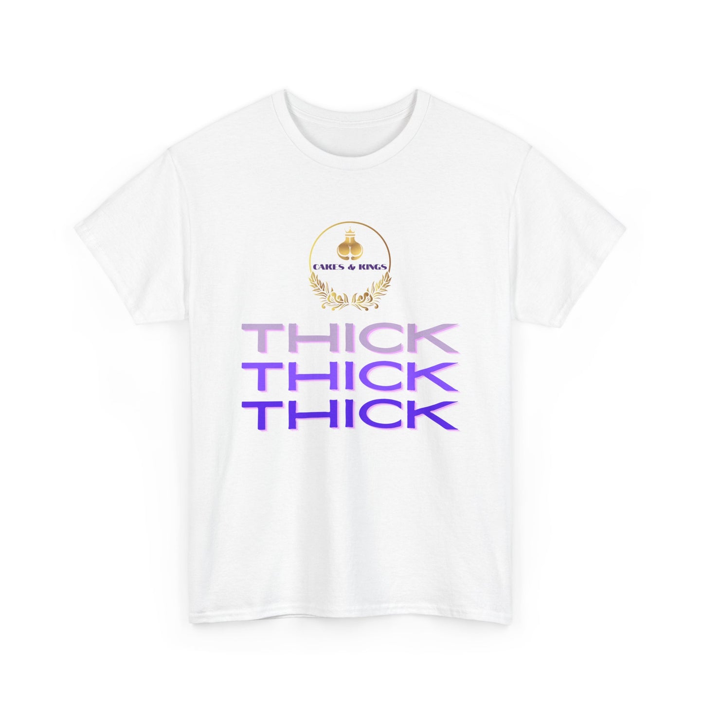 Thick Vibes Unisex Tee for Bold Statements, Casual Wear, Gift for Friends, Birthday Celebrations, Streetwear Style
