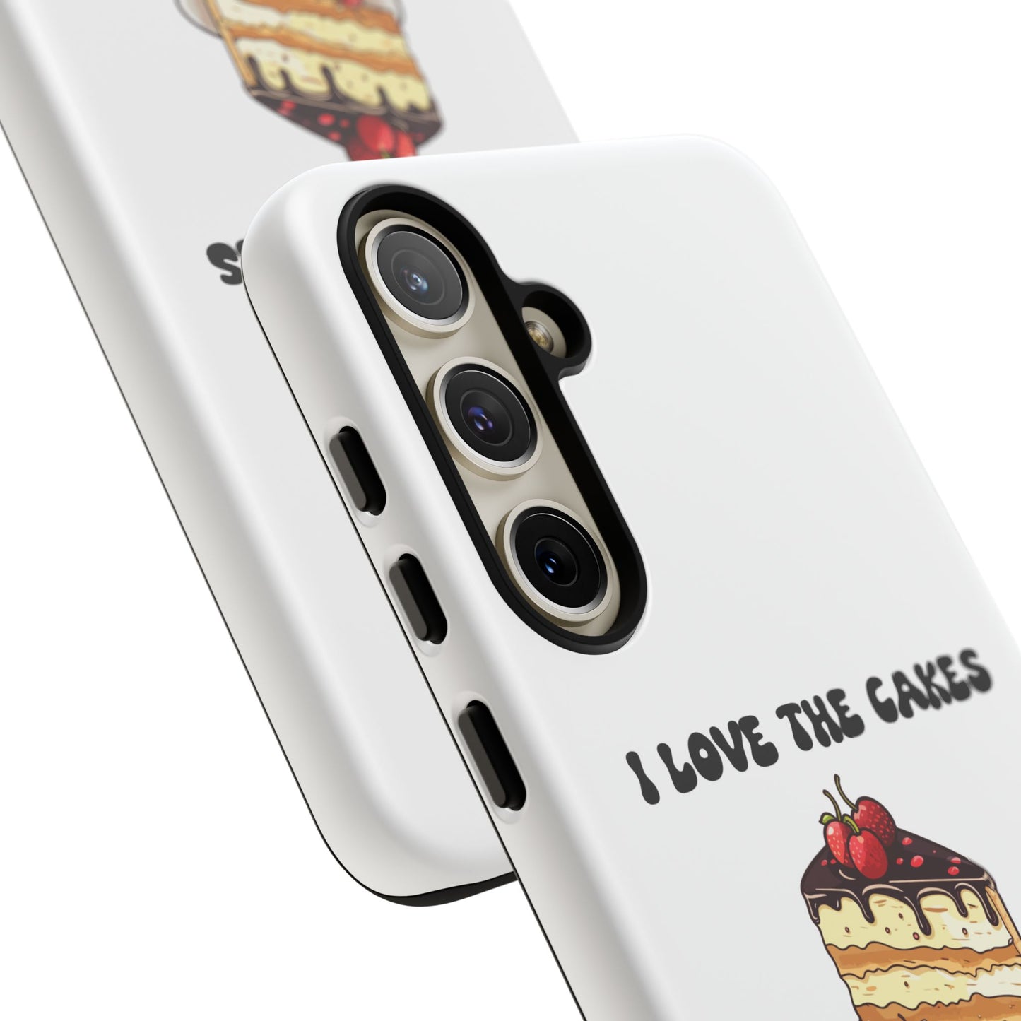 I Love the Cakes Phone Case, BBW Lover, Custom Tough Cases