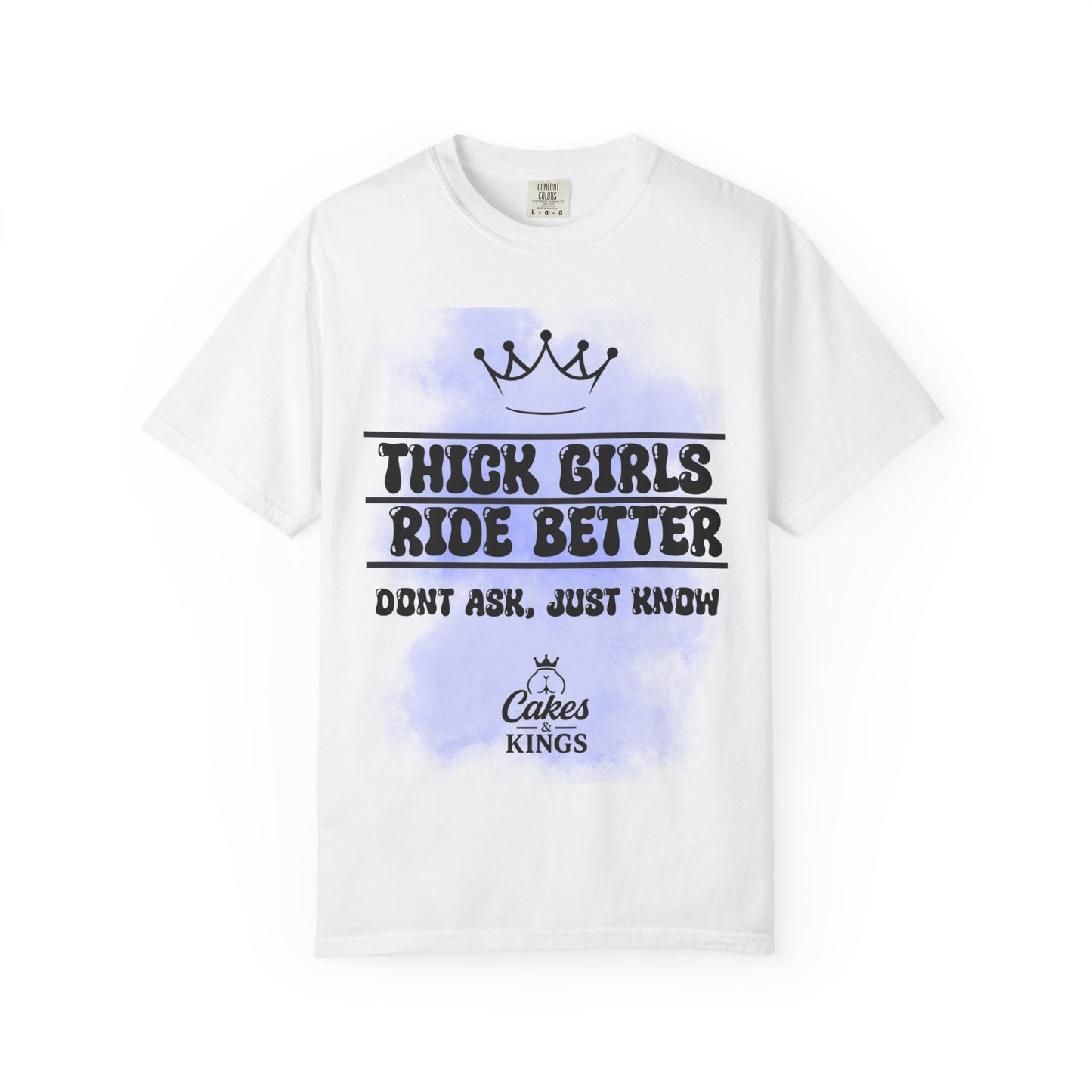 Thick Girls Ride Better Tee | Unisex Garment-Dyed T-shirt for Confident Women, Summer Casual Wear, Fun Gift Idea, Birthday [...]