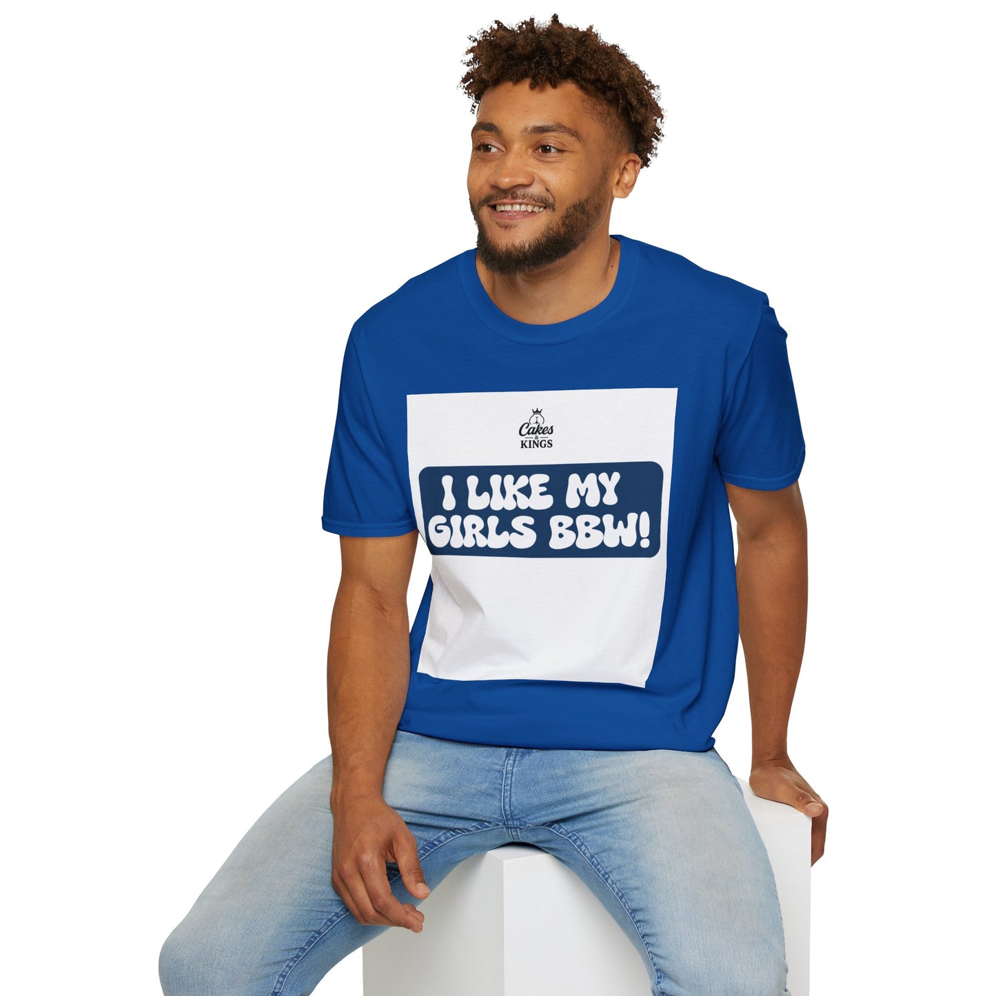 Funny BBW Love T-Shirt, Comfortable Casual Tee, Gift for Her, Plus Size Humor Top, Everyday Wear, Birthday Gift, Unisex Style