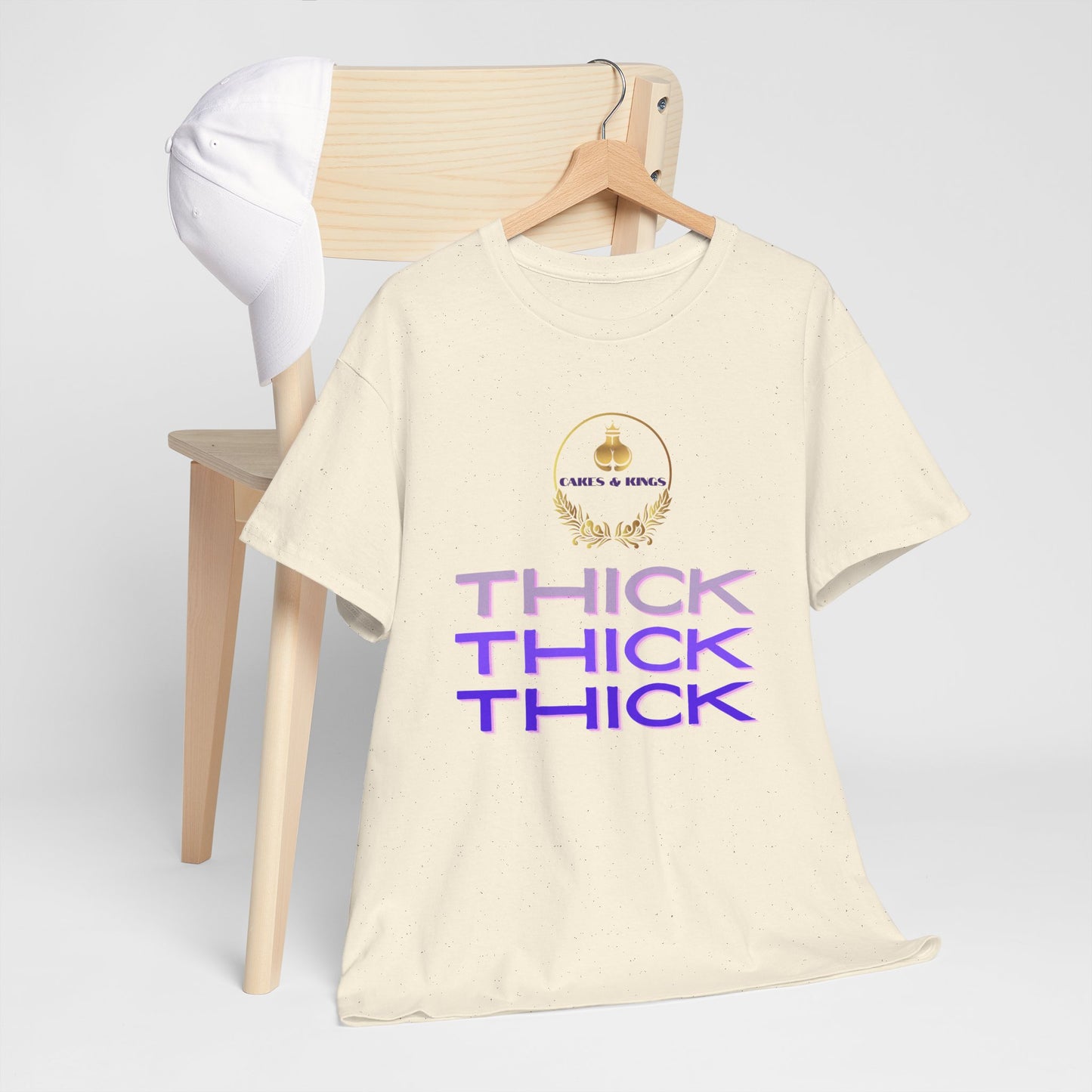 Thick Vibes Unisex Tee for Bold Statements, Casual Wear, Gift for Friends, Birthday Celebrations, Streetwear Style