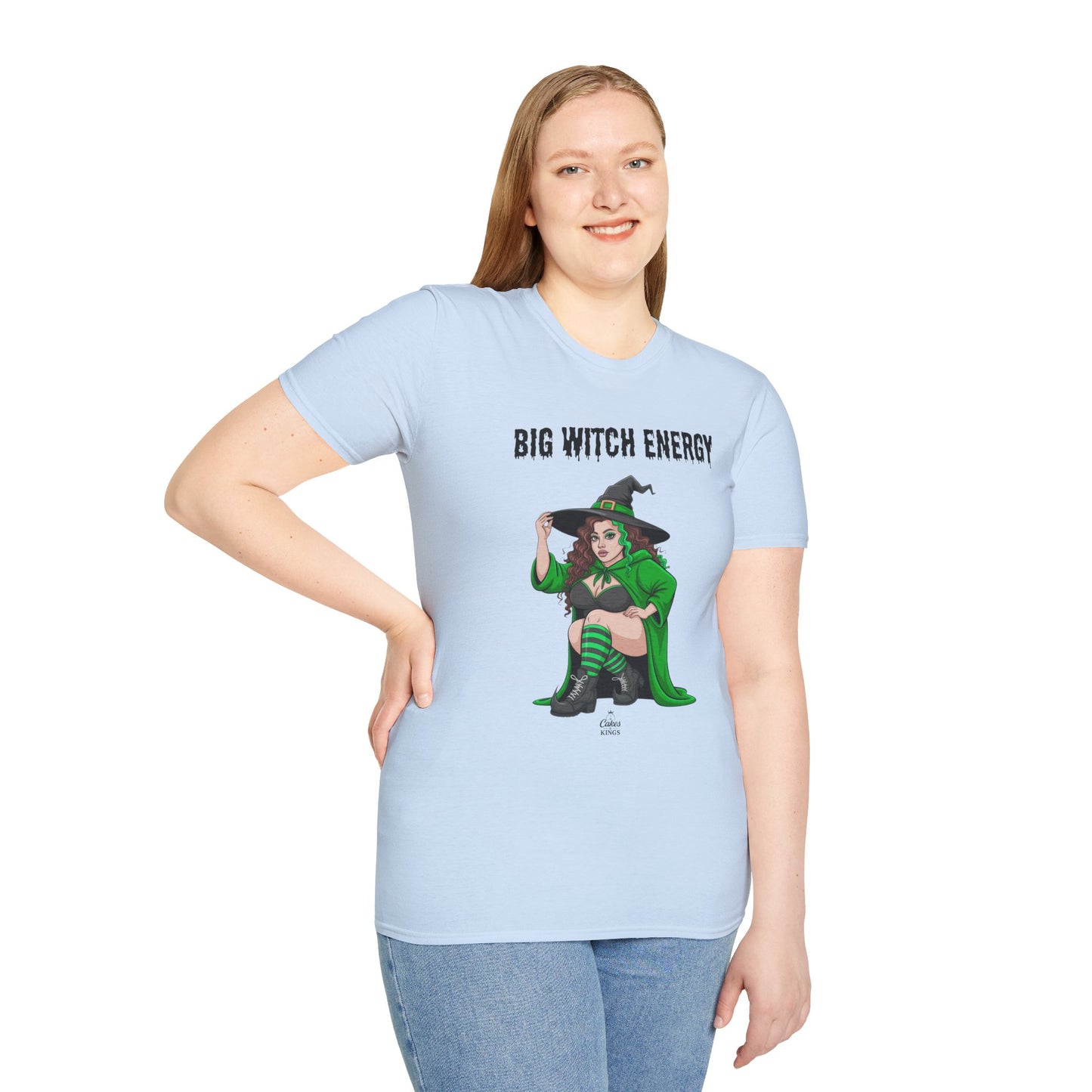 Big Witch Energy Unisex T-Shirt, Halloween Shirt, Witchy Tee, Gift for Her, Spooky Season Fun