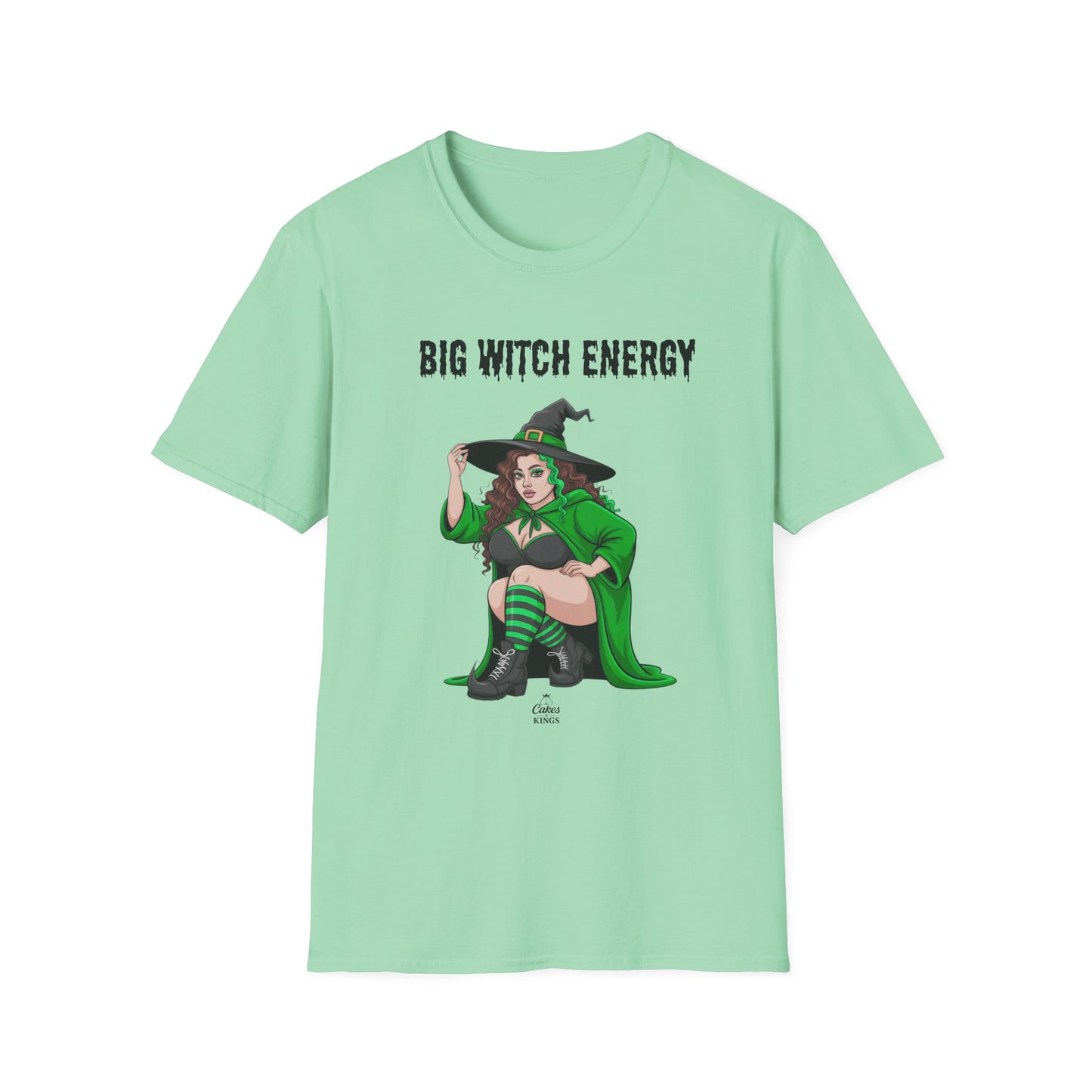 Big Witch Energy Unisex T-Shirt, Halloween Shirt, Witchy Tee, Gift for Her, Spooky Season Fun