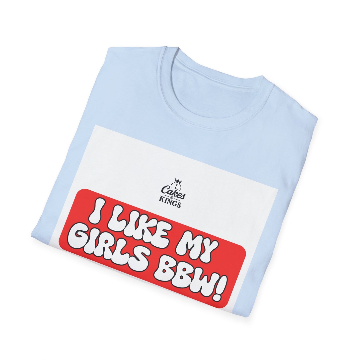 Fun and Playful Unisex Softstyle T-Shirt - 'I Like My Girls BBW' | Casual Wear, Gift for Friends, Humor Tee, Pride Celebration, [...]