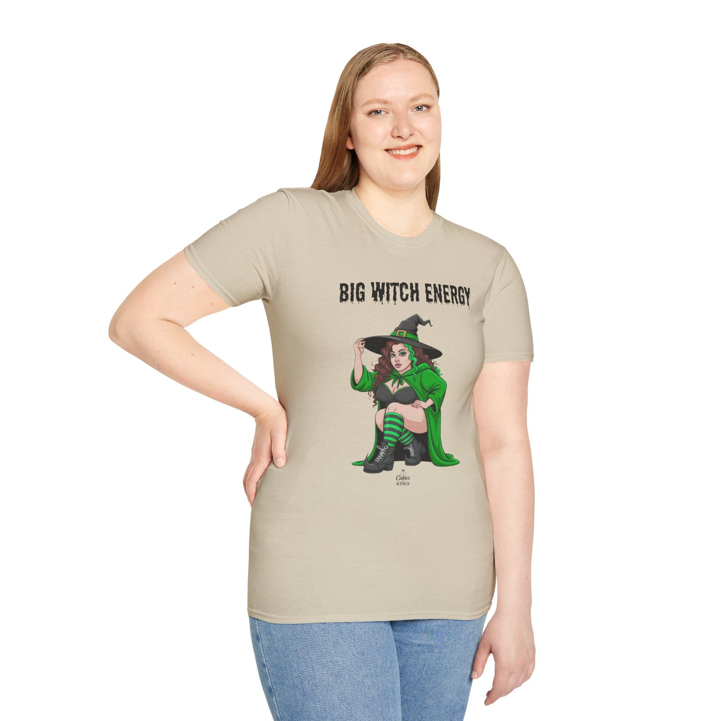Big Witch Energy Unisex T-Shirt, Halloween Shirt, Witchy Tee, Gift for Her, Spooky Season Fun