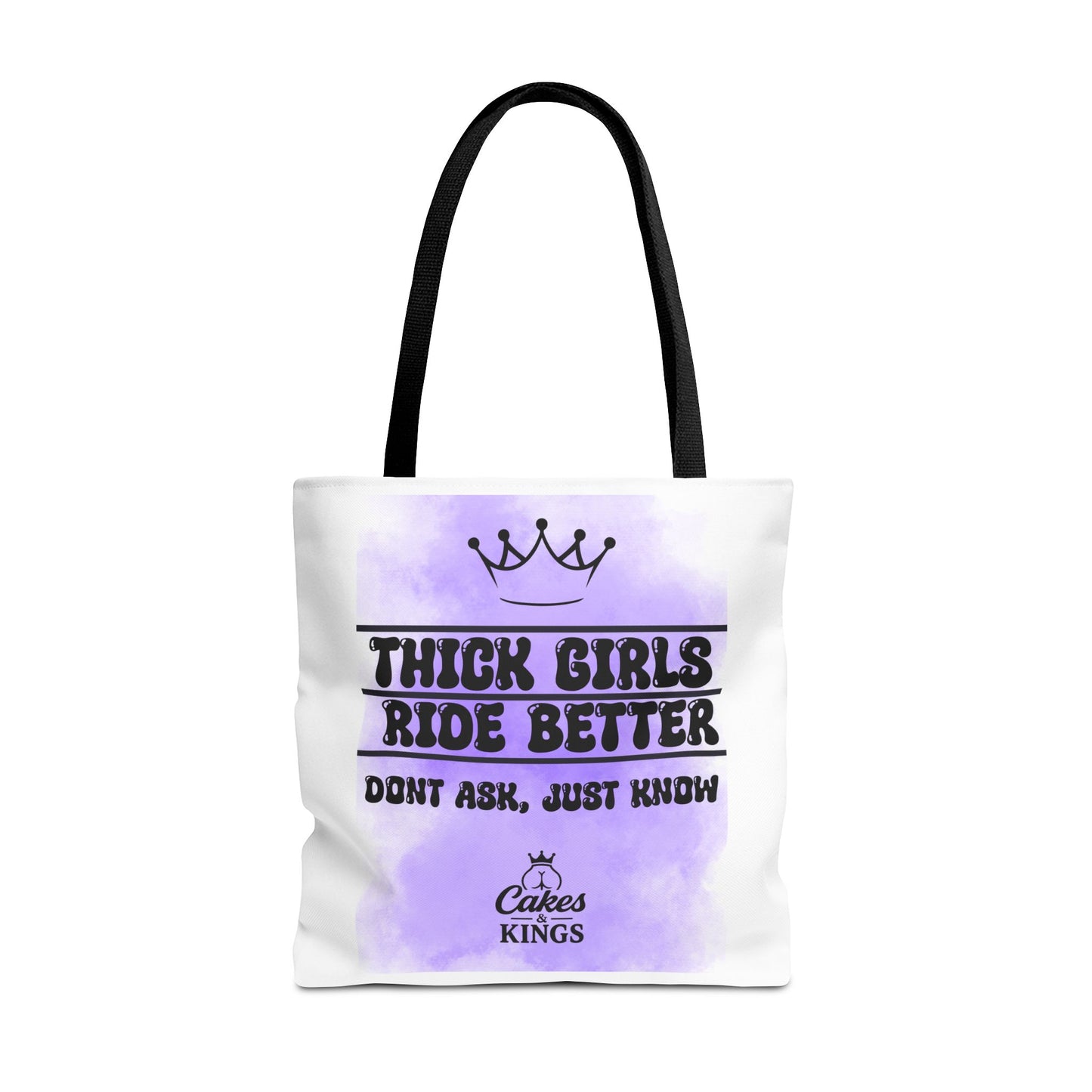 Thick Girls Tote Bag - Stylish Carryall for Empowerment, Self-Love, Shopping, Gifts, and Everyday Use