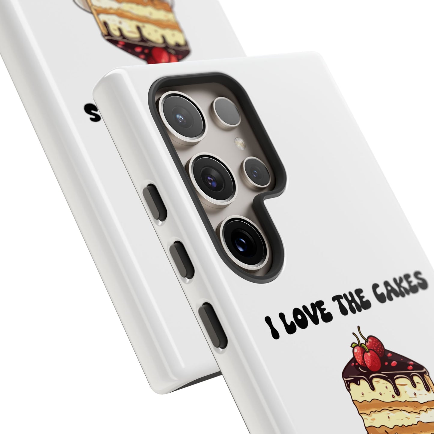 I Love the Cakes Phone Case, BBW Lover, Custom Tough Cases