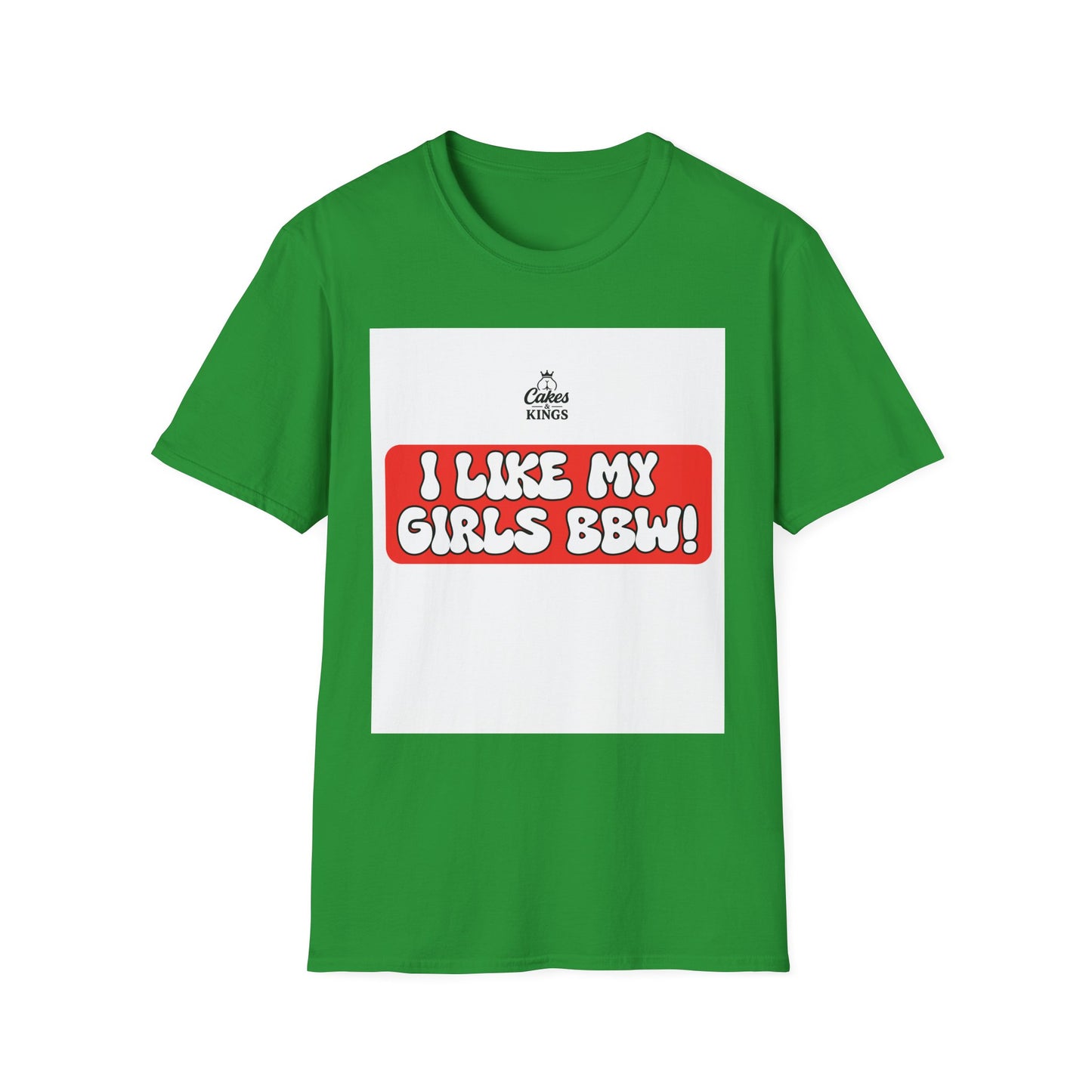 Fun and Playful Unisex Softstyle T-Shirt - 'I Like My Girls BBW' | Casual Wear, Gift for Friends, Humor Tee, Pride Celebration, [...]