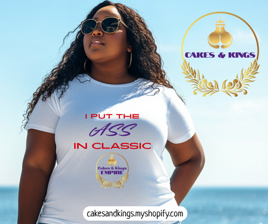 Unisex Heavy Cotton Tee - I Put the Sass in Classic, Casual Style, Gift for Friends, Trendy T-Shirt, Everyday Wear, Unique Apparel