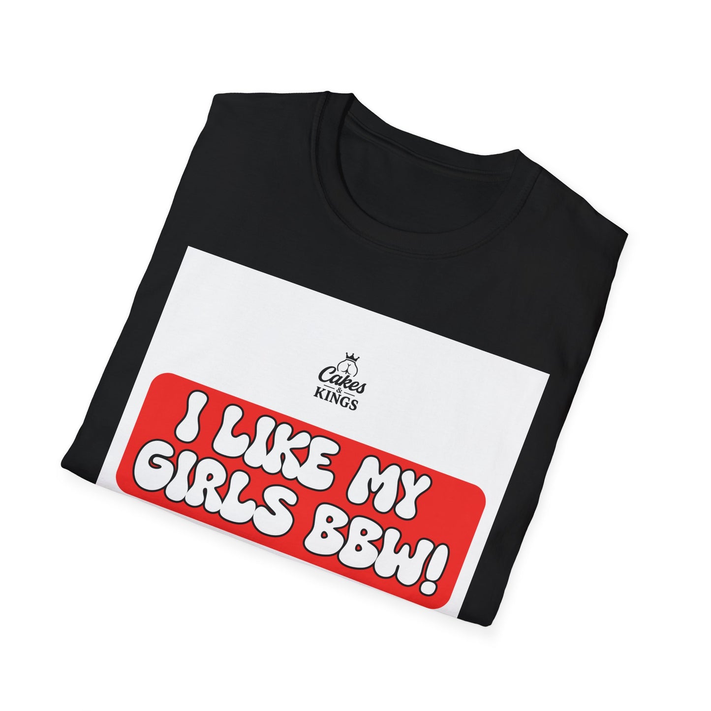 Fun and Playful Unisex Softstyle T-Shirt - 'I Like My Girls BBW' | Casual Wear, Gift for Friends, Humor Tee, Pride Celebration, [...]