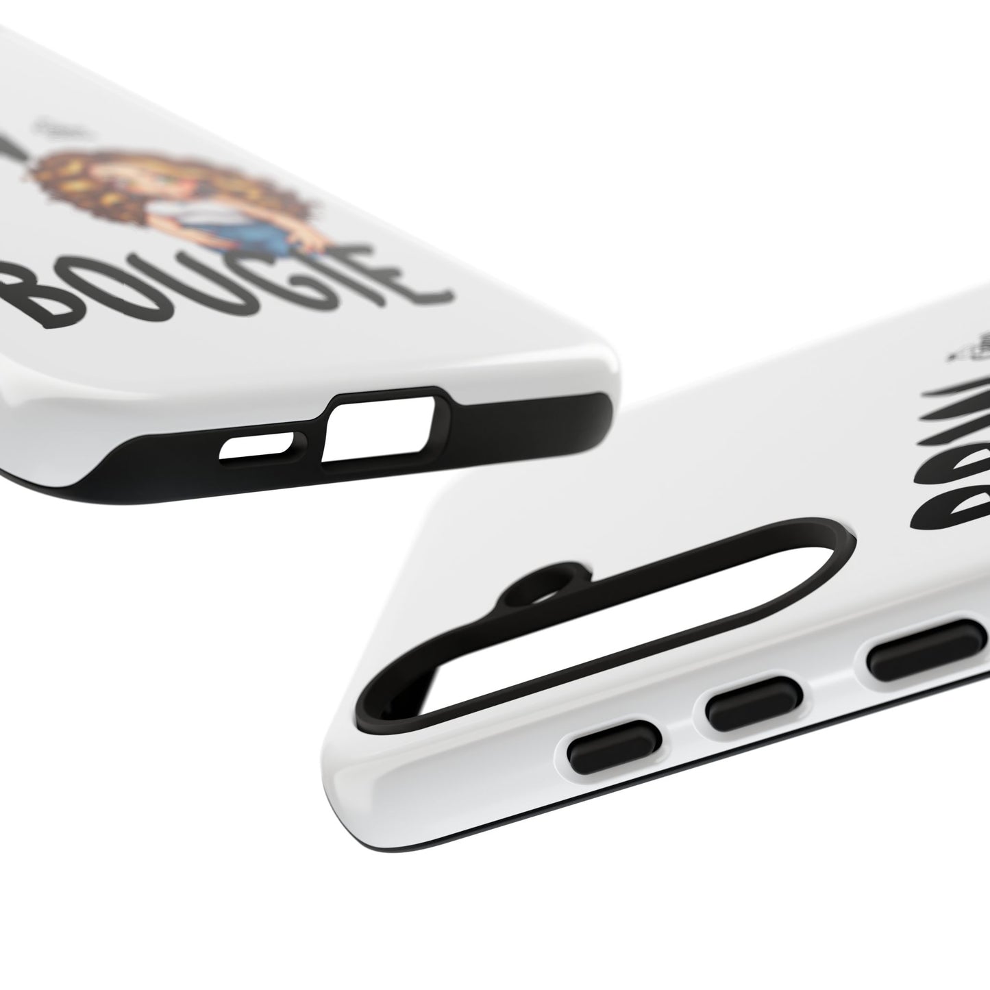BBW & Bougie Phone Case, Cute Phone Cover for Plus Size Empowerment, Fun Gift for Friends, Motivational Case for Holidays