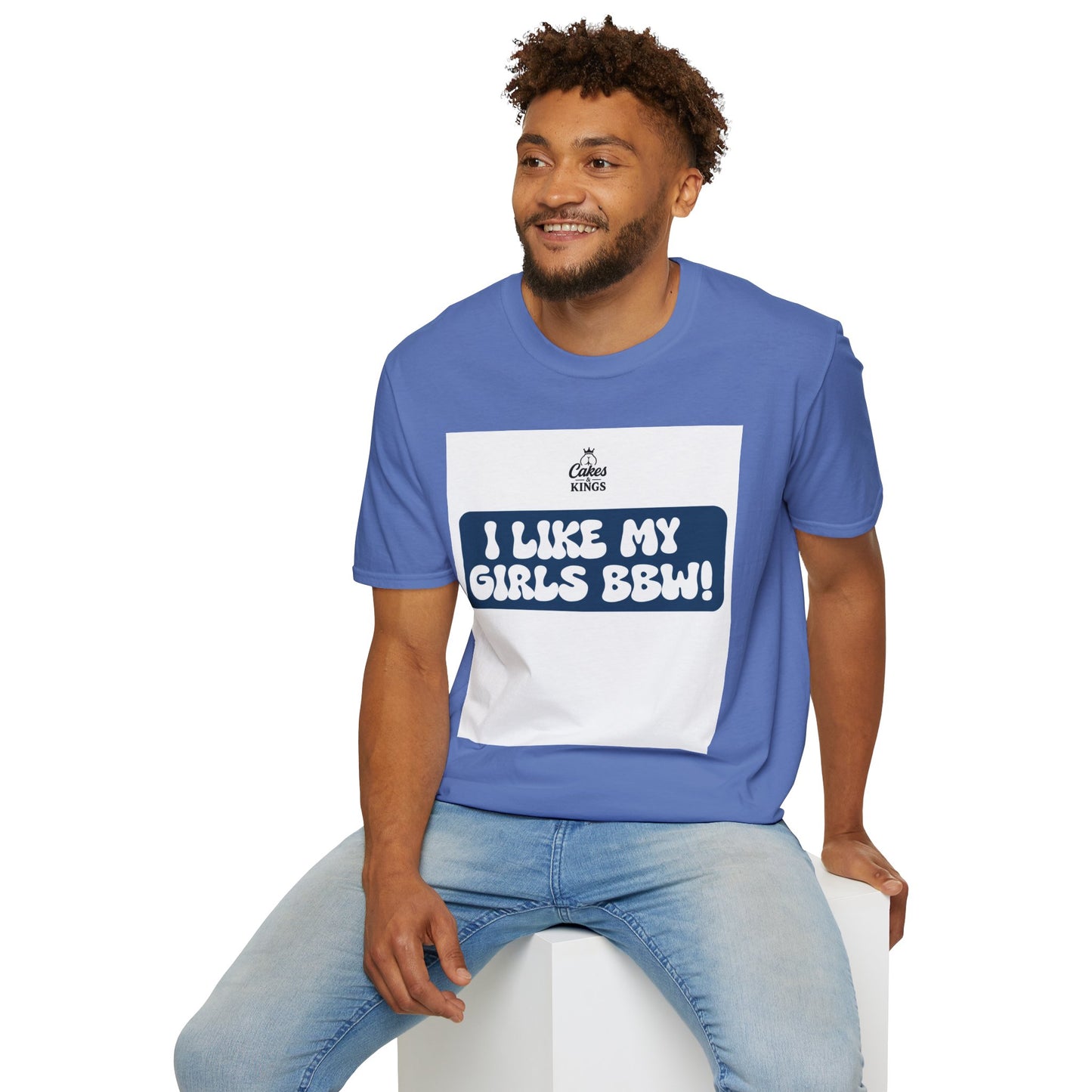 Funny BBW Love T-Shirt, Comfortable Casual Tee, Gift for Her, Plus Size Humor Top, Everyday Wear, Birthday Gift, Unisex Style