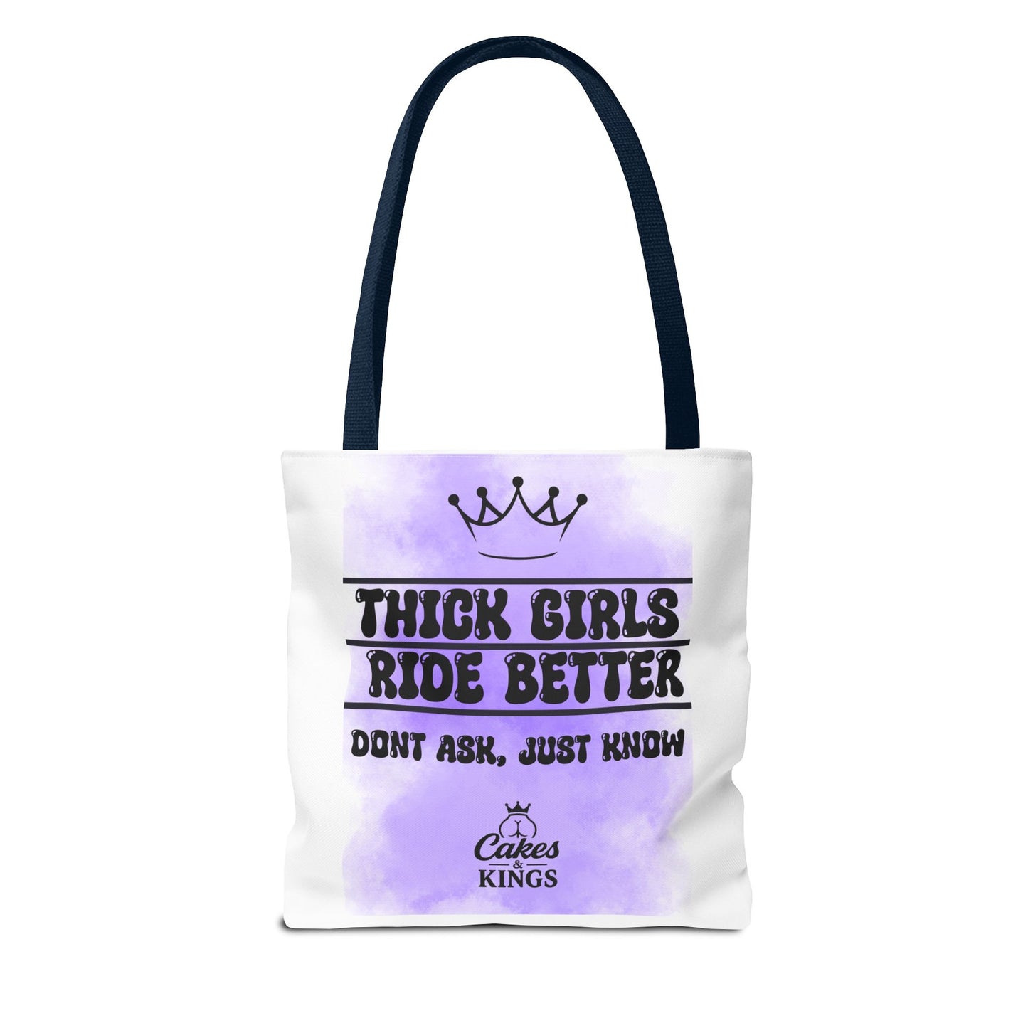 Thick Girls Tote Bag - Stylish Carryall for Empowerment, Self-Love, Shopping, Gifts, and Everyday Use